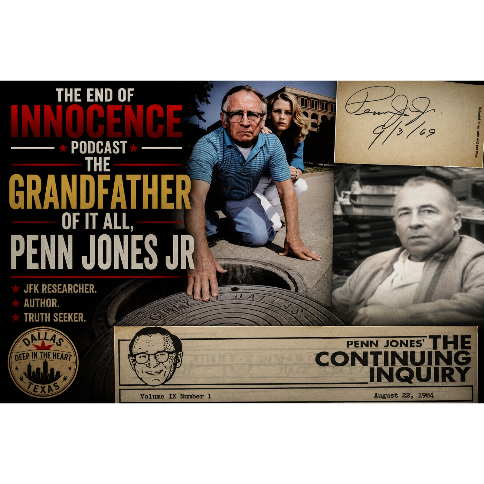 Episode 66 - The End of Innocence - The JFK Assassination - The Grandfather of it all episode artwork
