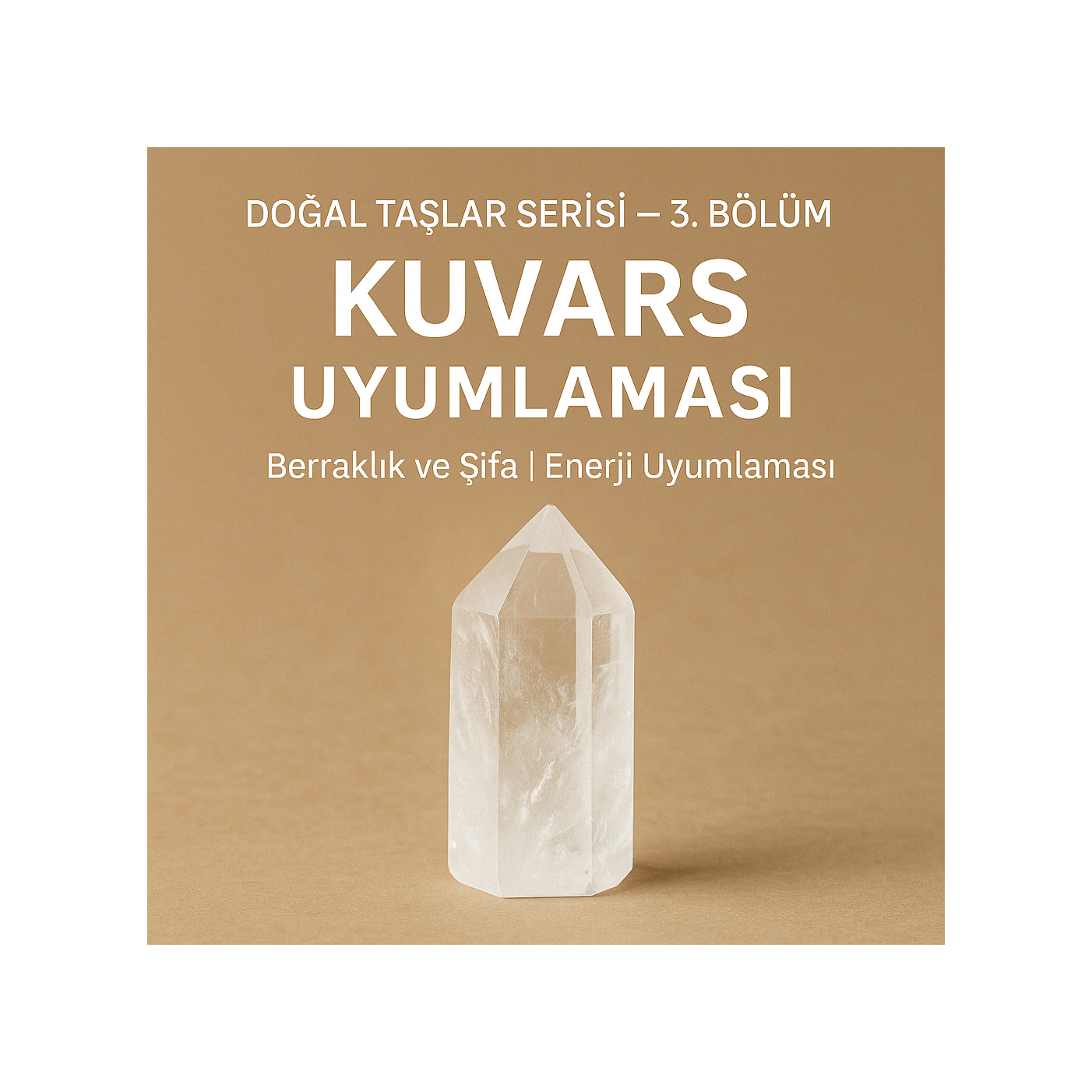 Kuvars Taşıyla Berraklık ve Şifa | Enerji Uyumlaması & Kristal Aktivasyon episode artwork