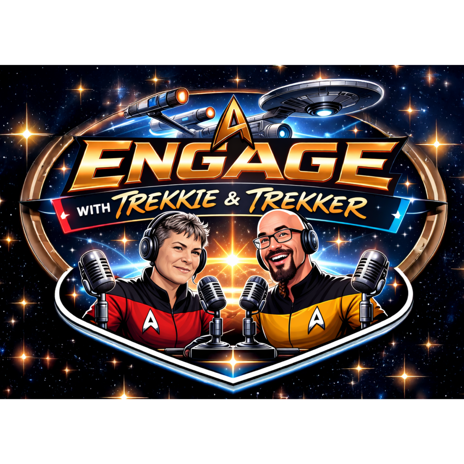 ENGAGE with Trekkie and Trekker podcast artwork