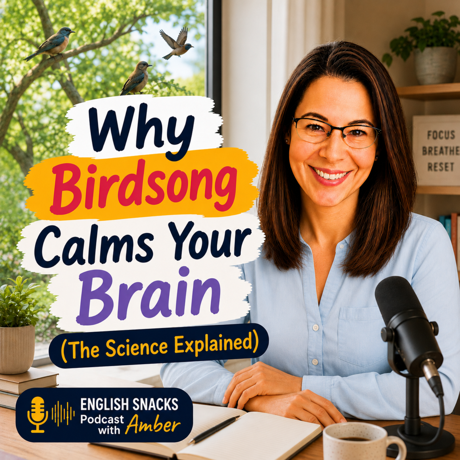 Why Birdsong Calms Your Brain (The Science Explained) Learn English Vocabulary episode artwork