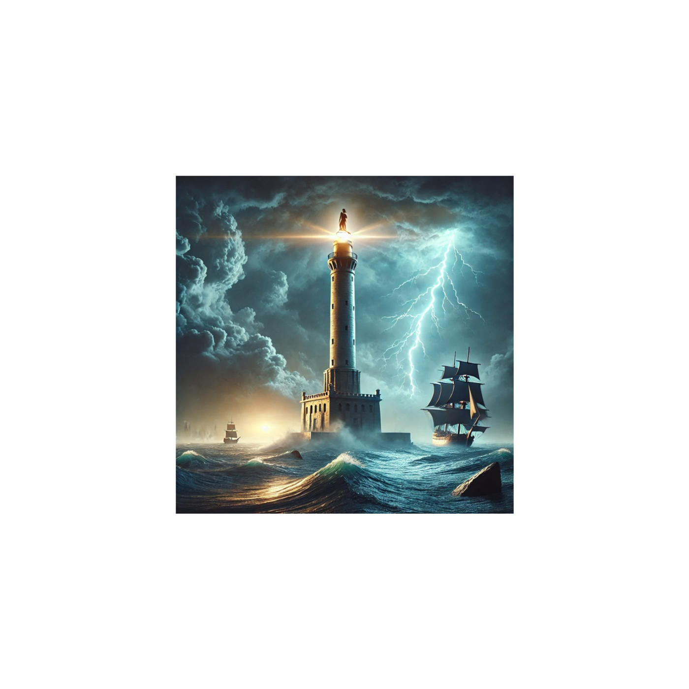 One Of The Seven Wonders: The Lighthouse Of Alexandria