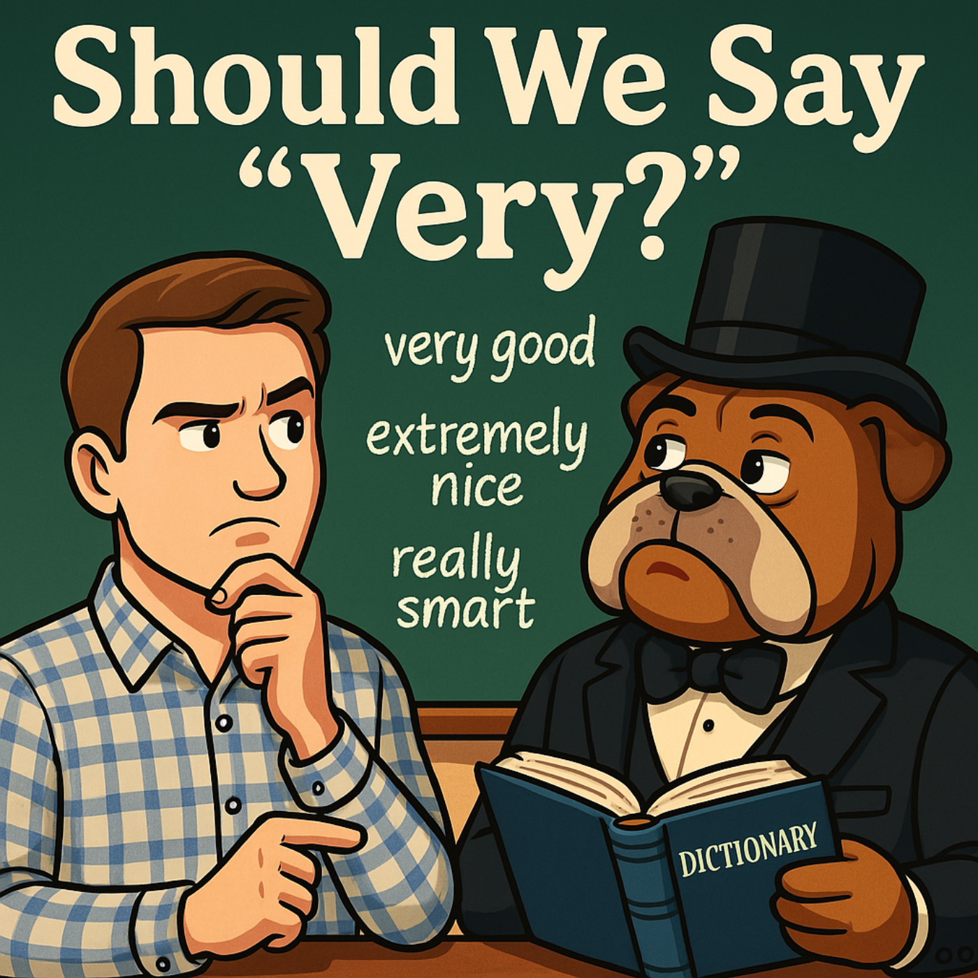 British English Listening - Should we say 'very'? - S1 Ep 20