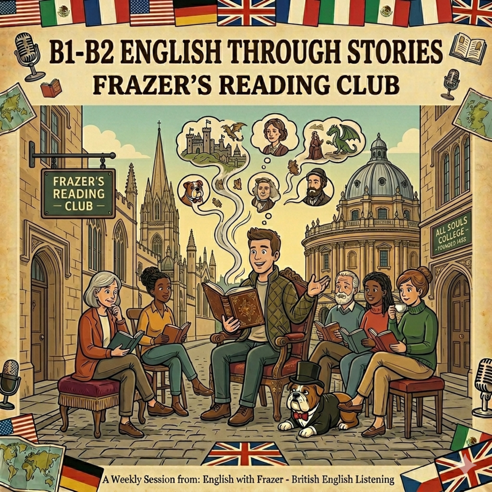 B1 - B2 ENGLISH THROUGH STORIES - The Bakery  episode artwork