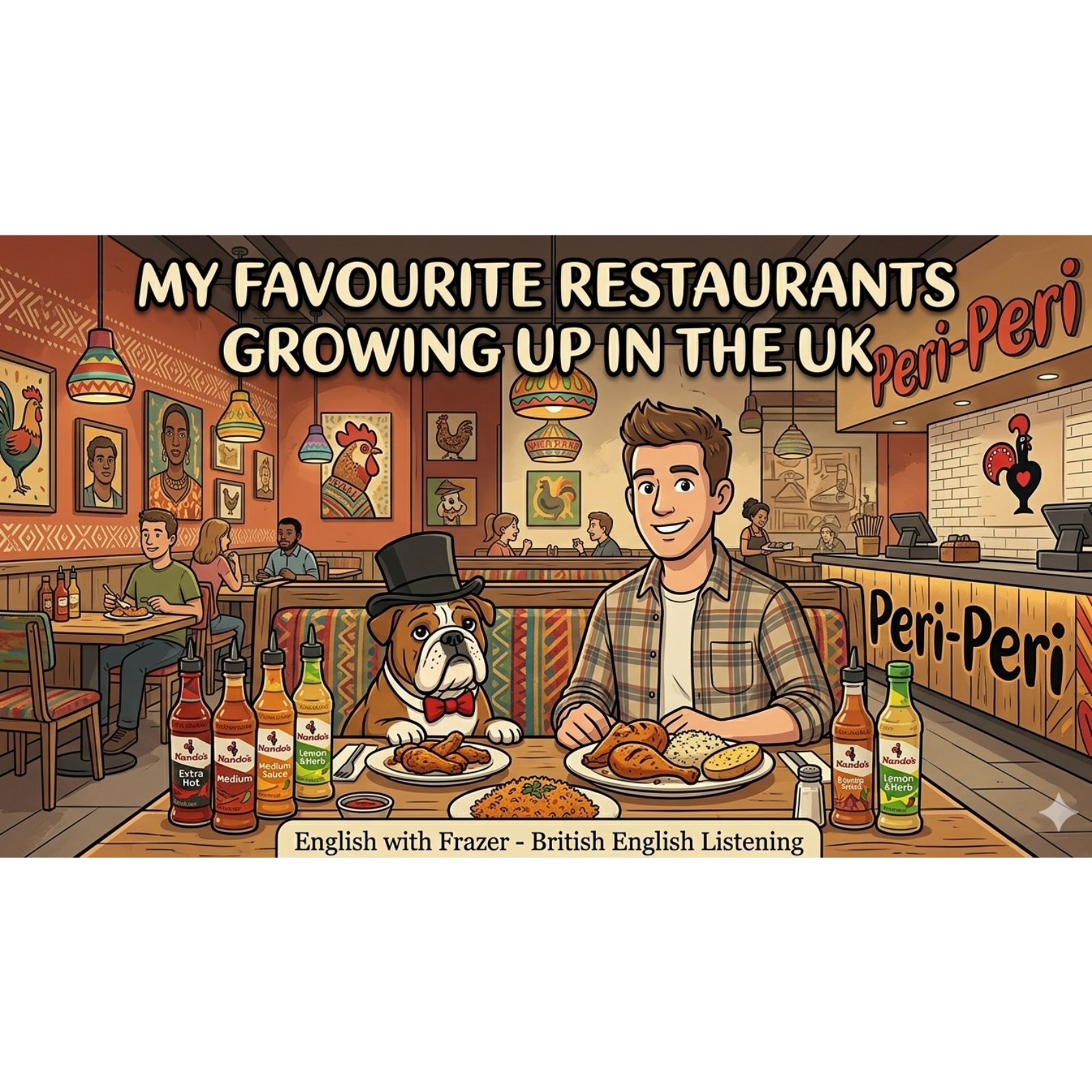 My favourite restaurants growing up in the UK - s2 ep34 British English Podcast 