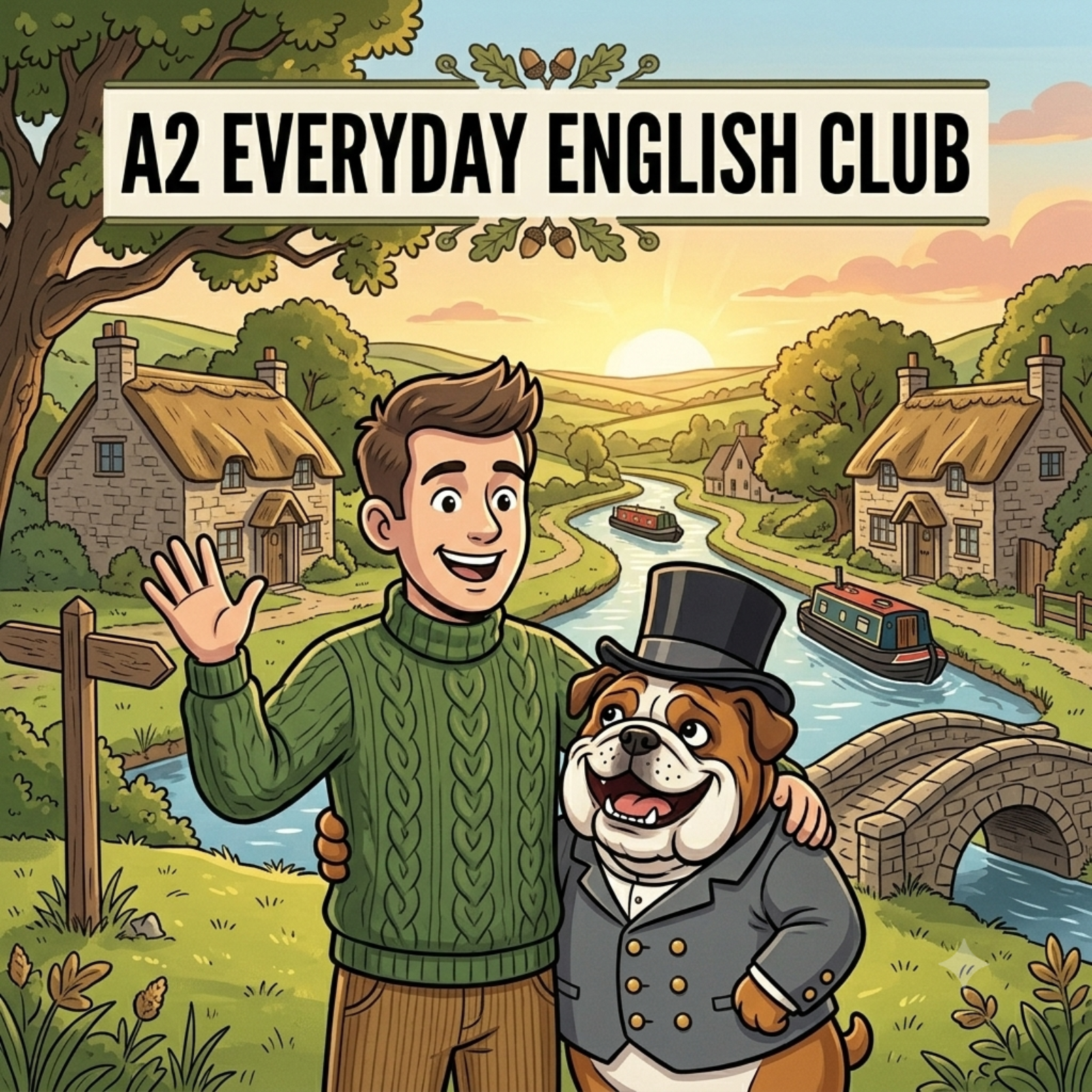 A2 EVERYDAY ENGLISH CLUB 📚 - Going for breakfast 🥐🍳