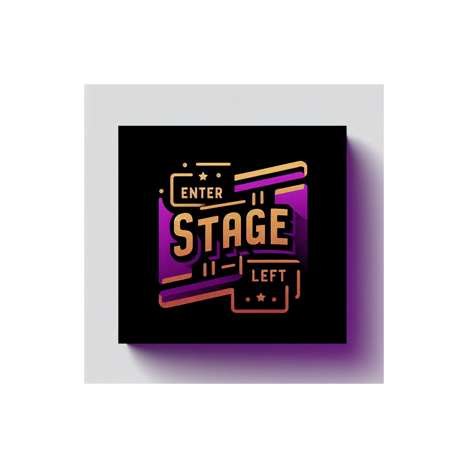 Enter Stage Left hosted by Yvette Monique Clark podcast artwork