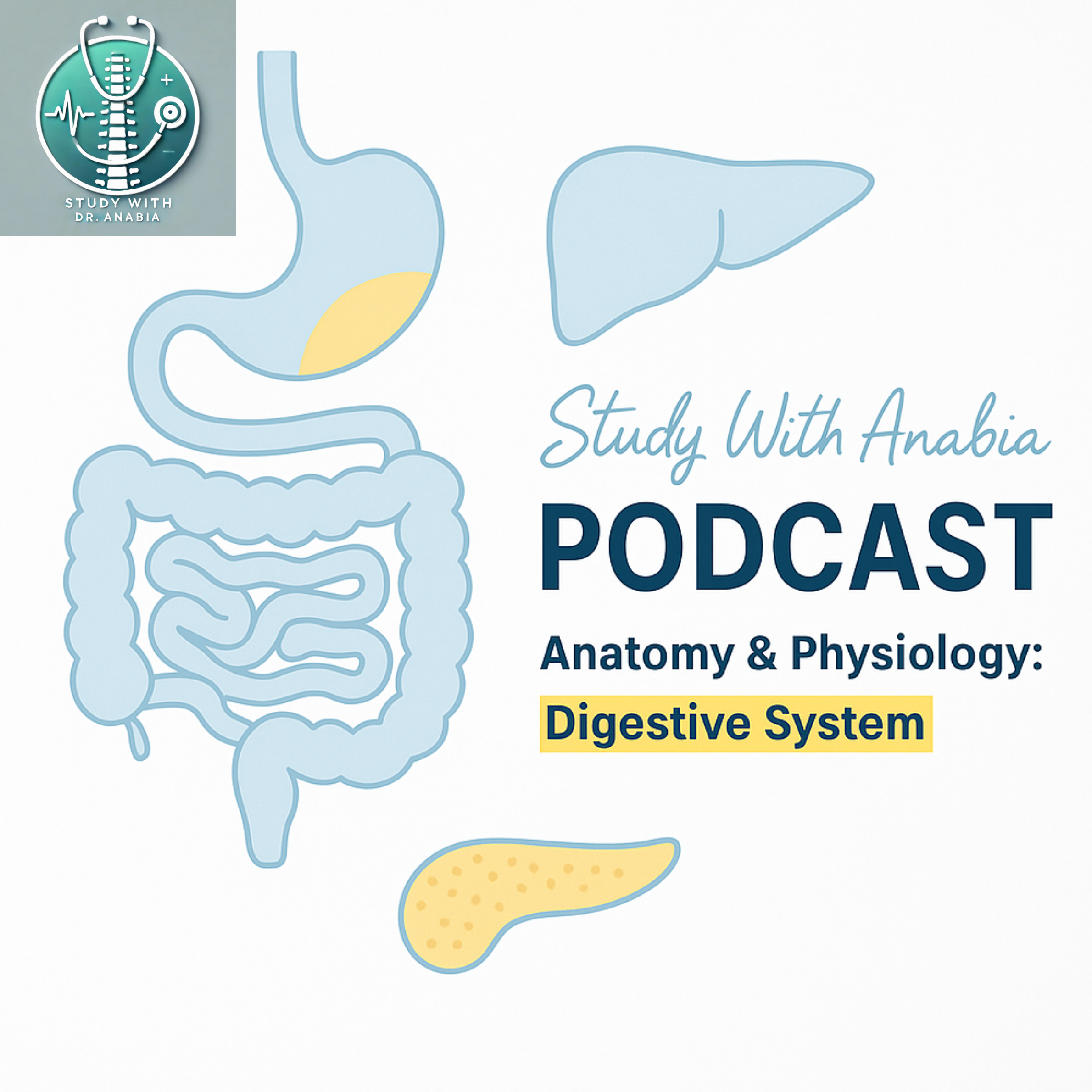 🏷️EP# 1 The Human Digestive System | Explained for Medical Students podcast artwork