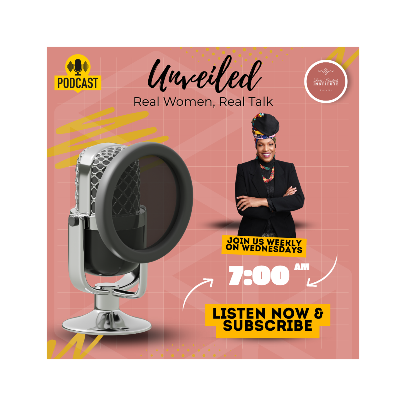 Unveiled: Real Women, Real Talk Where faith meets fire and business is bossed up.