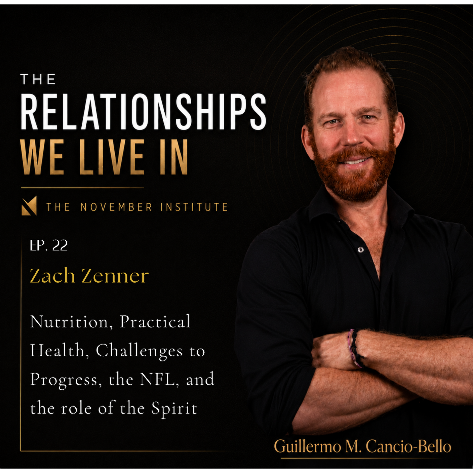 Ep. 22 - Zach Zenner | Nutrition, Health, Growth Challenges, the NFL, and the role of the Spirit episode artwork