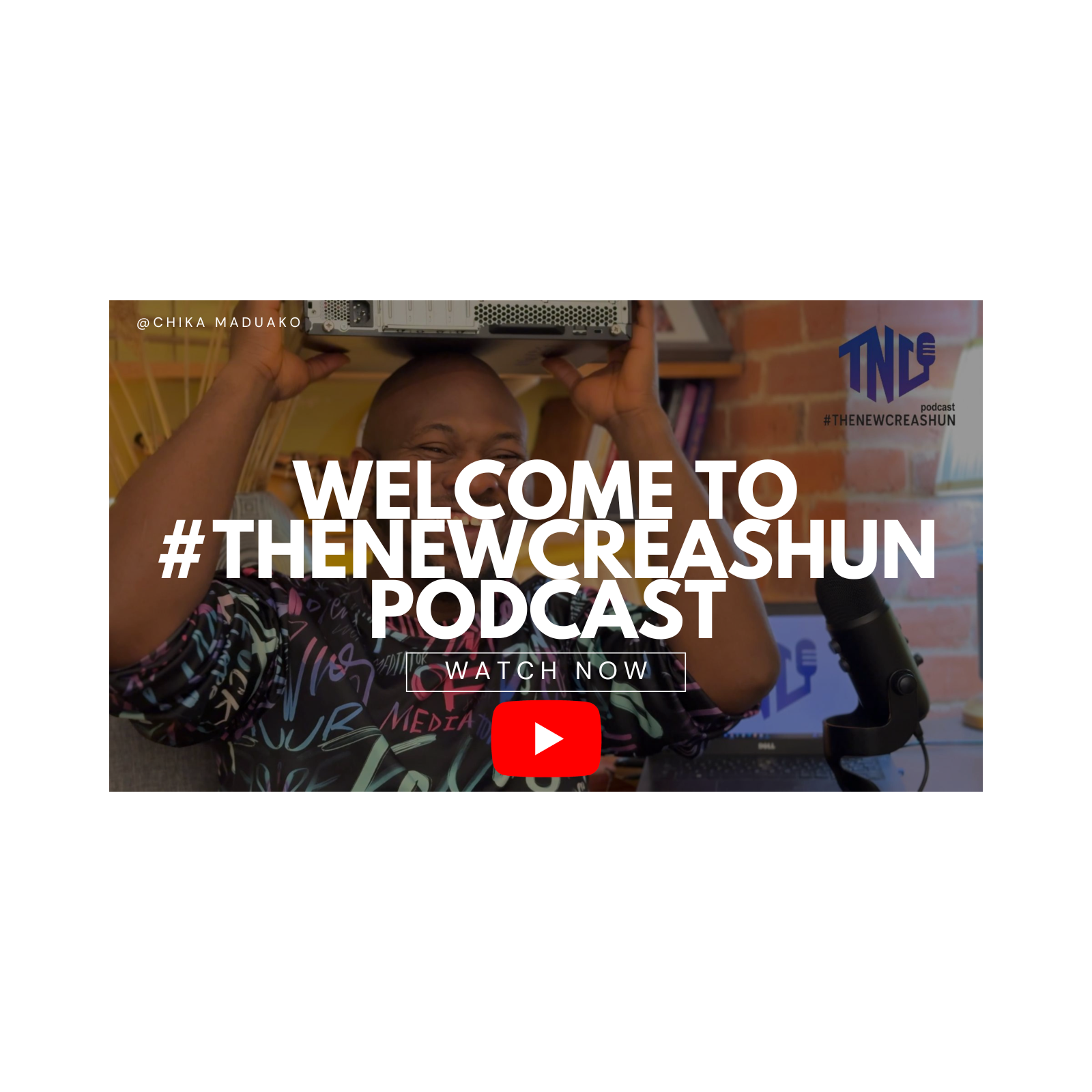 Welcome to #thenewcreashun: A Podcast Strictly For Positivity. cover art