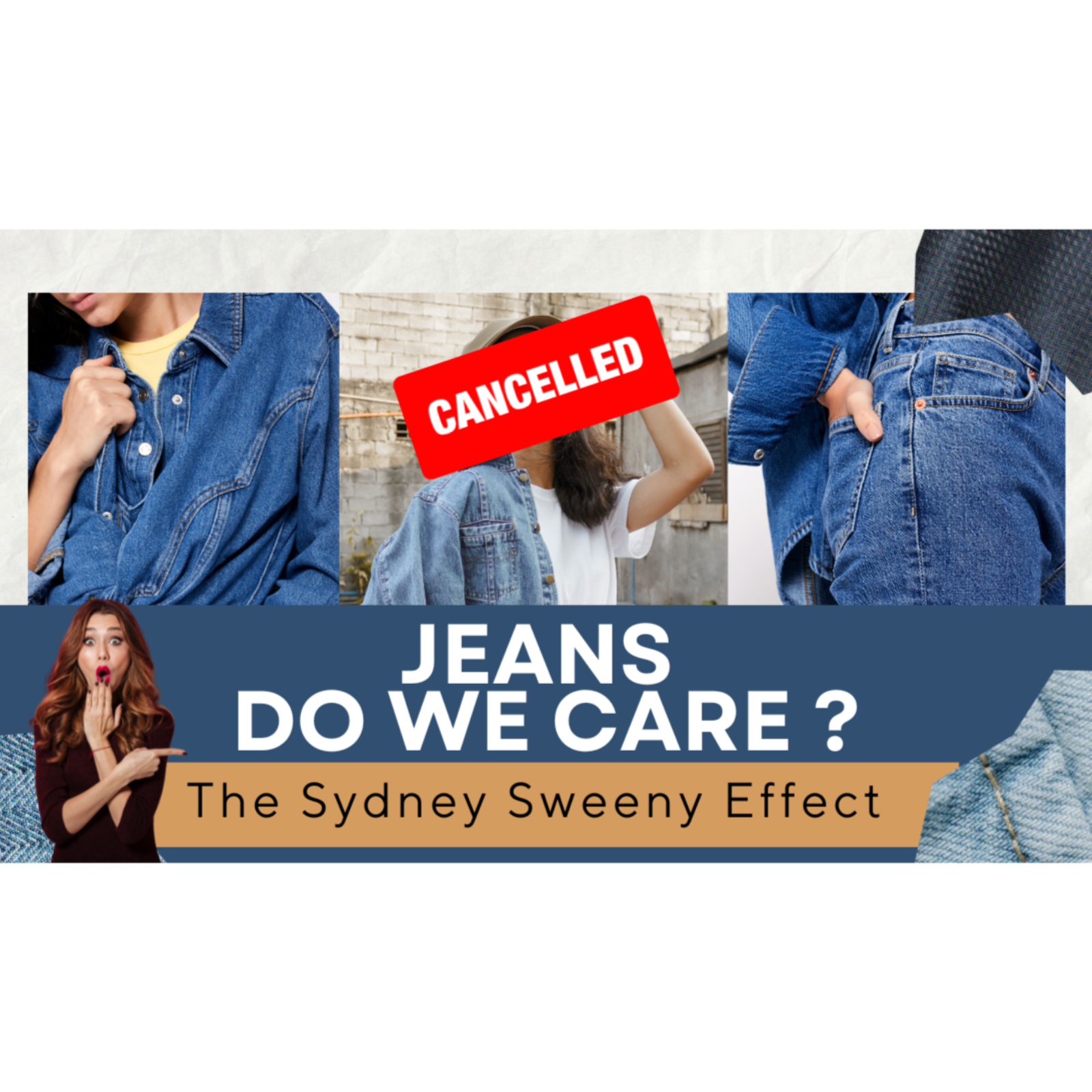 Sydney Sweeney Did a Jeans Ad. The Internet Cried. - Error Code Show Sydney Sweeney Did a Jeans Ad. The Internet Cried. - Error Code Show