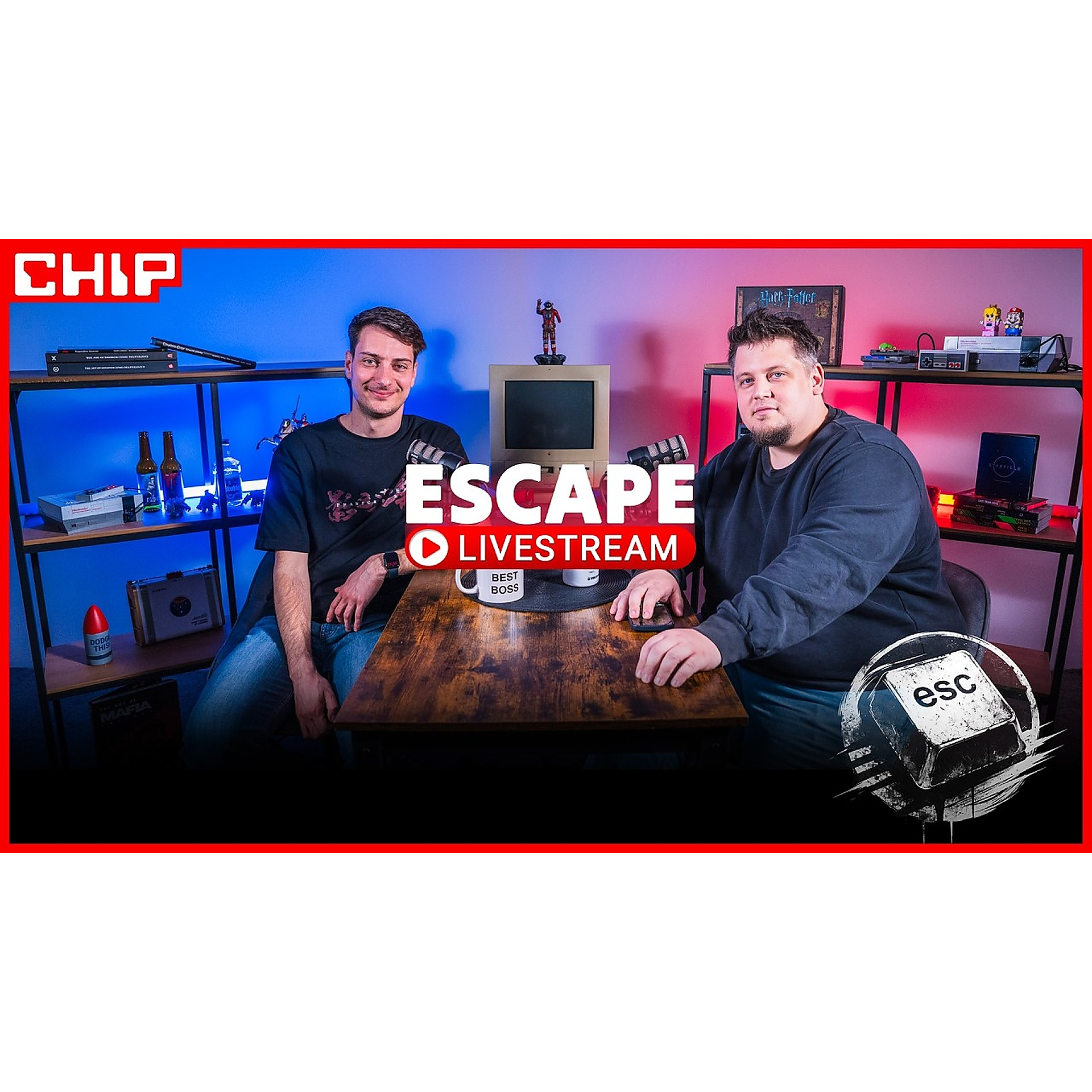 Escape Livestream #2: Krabicovky vs. digitální (ne)vlastnictví her