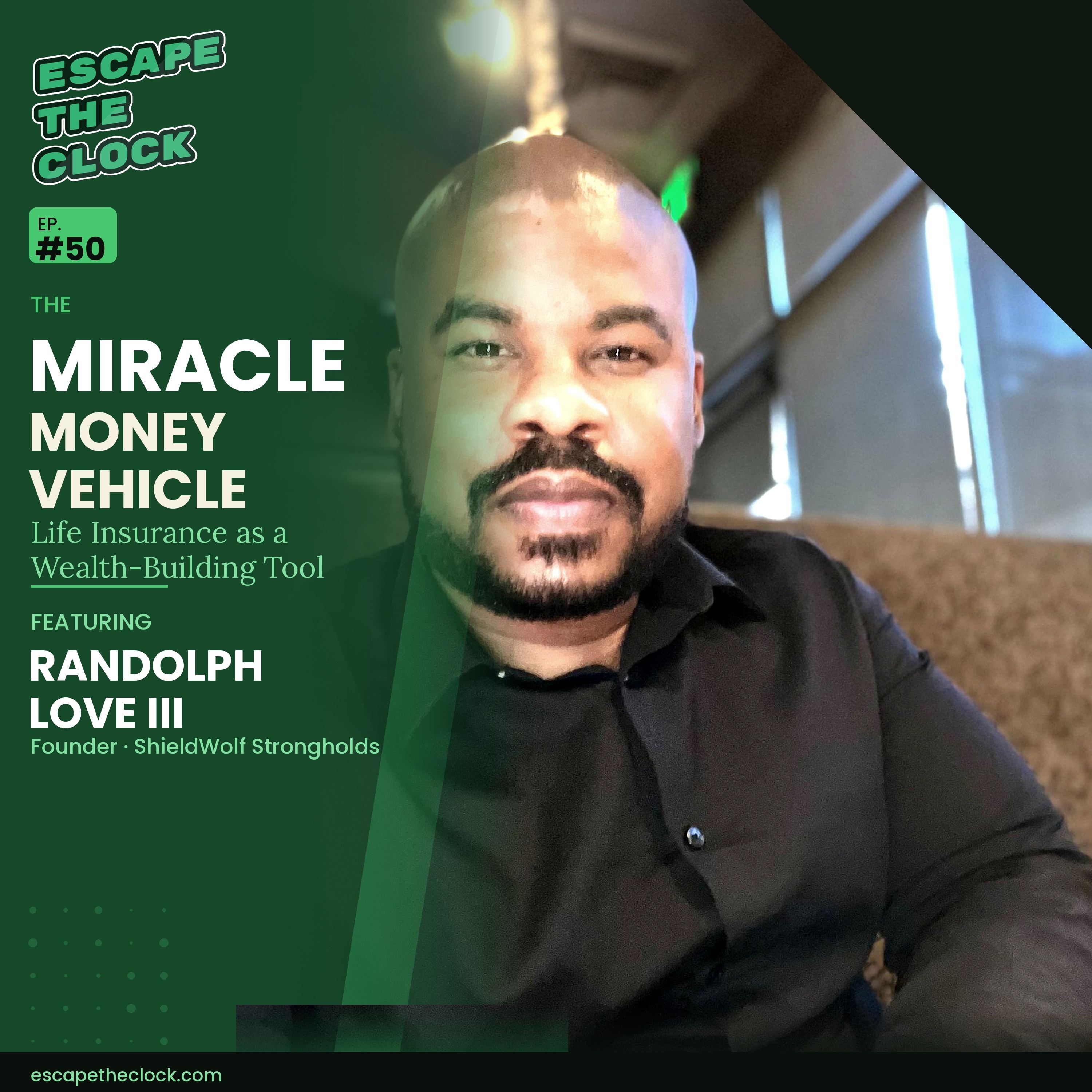 The Miracle Money Vehicle: Using Life Insurance as a Wealth Tool with Randolph Love III, Host of The Entreprenudist Podcast episode artwork