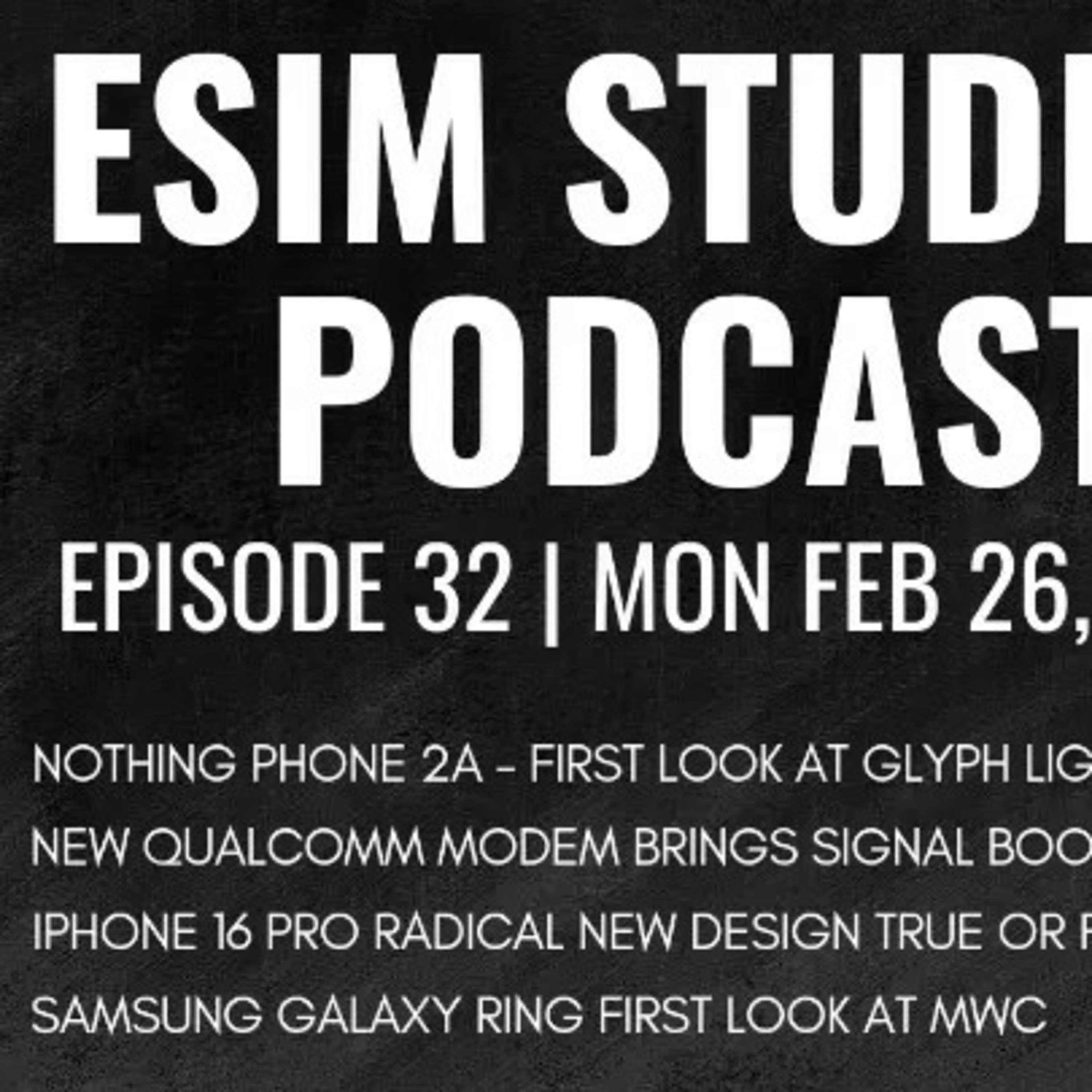 eSIM STUDIOS Podcast - Tech News + Reviews