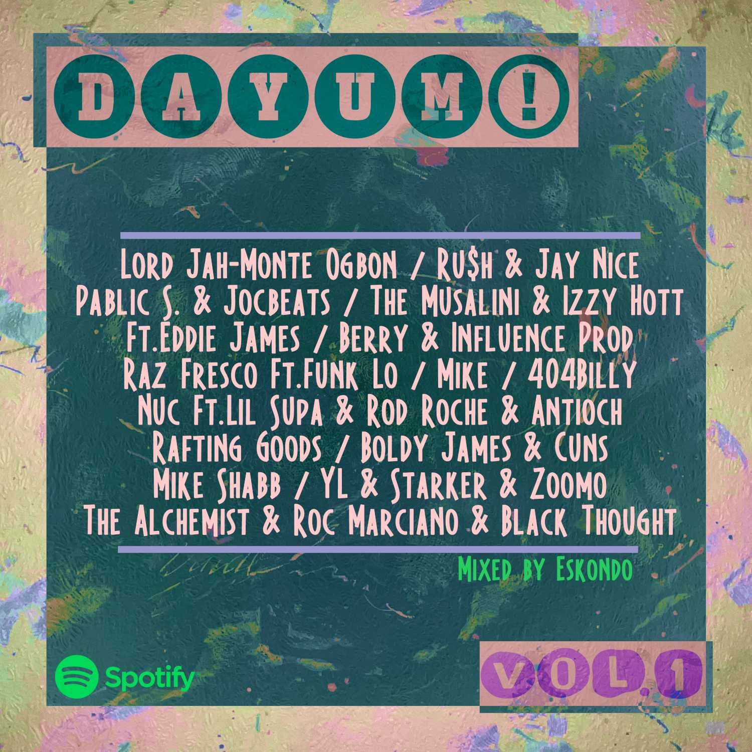 DAYUM! Vol.1 podcast artwork