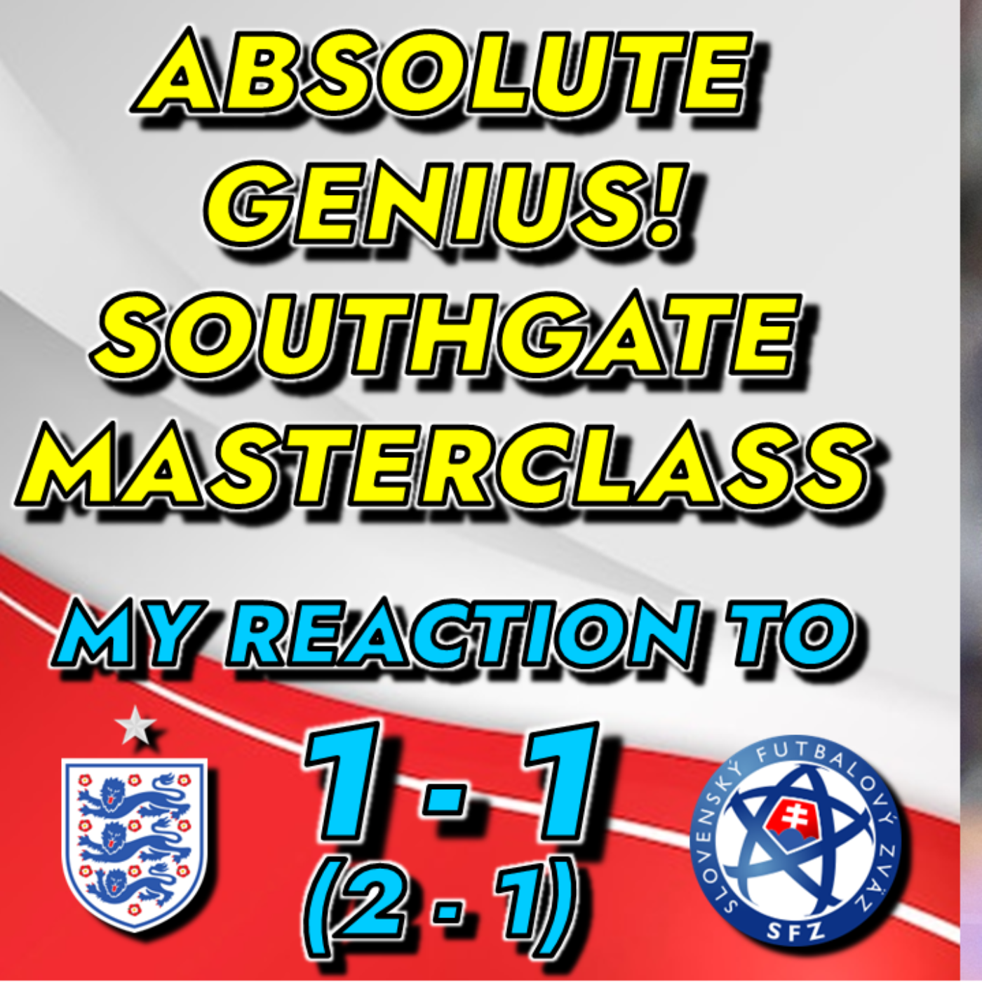 Southgate Masterclass! It's Coming Home! My Reaction to England 2-1 Slovakia...Southgate Out!