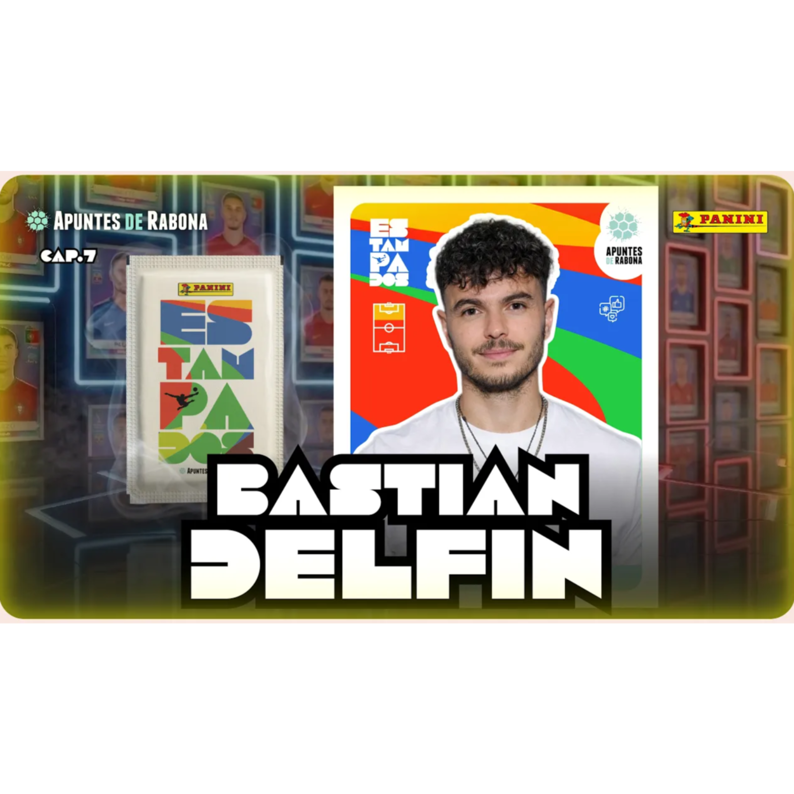 ESTAMPADOS con BASTIAN DELFIN | Amor al FUTBOL y a la FAMILIA | Paso por FUERZAS BÁSICAS