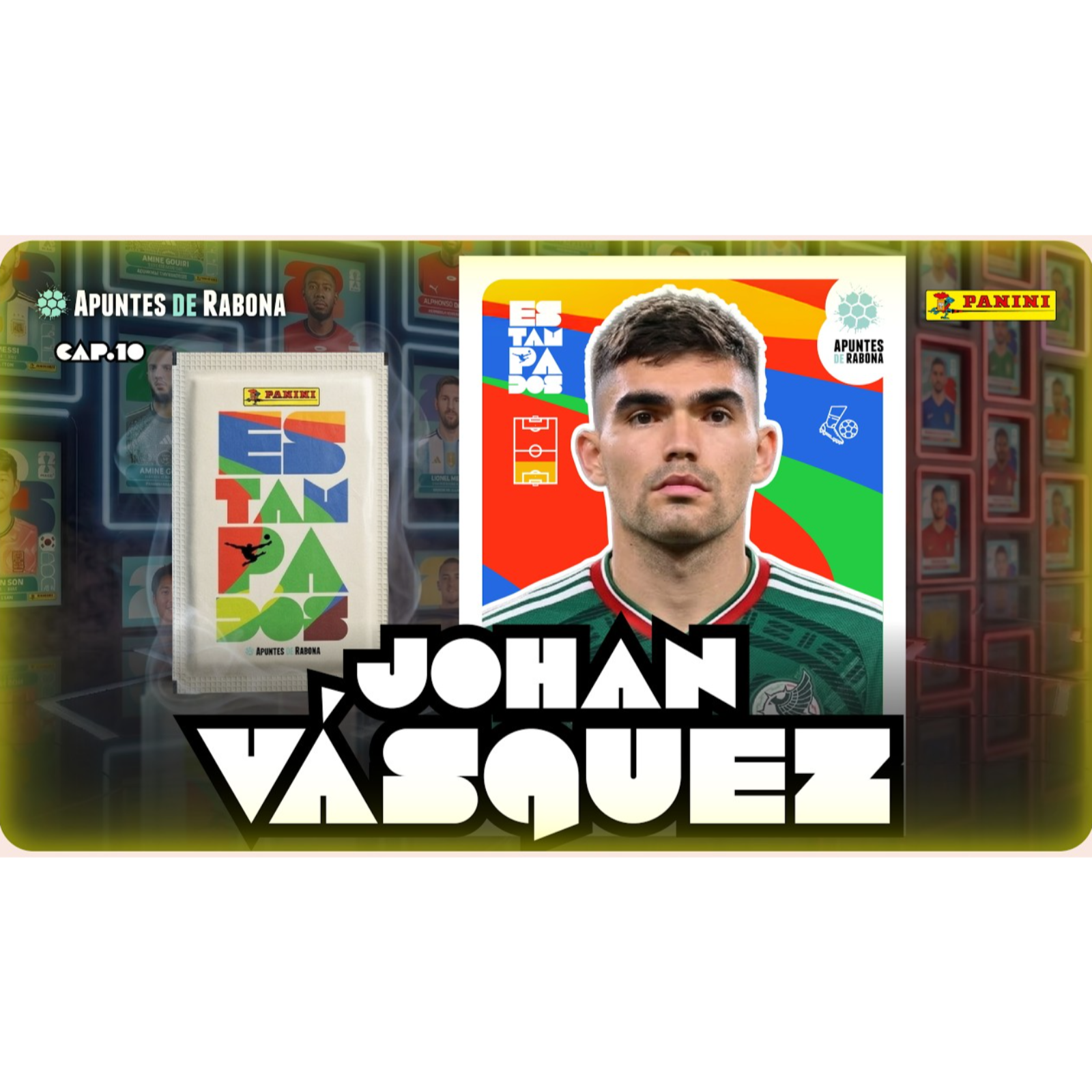 ESTAMPADOS con JOHAN VÁSQUEZ | GENOA, enseñanzas en EUROPA, SELECCIÓN MEXICANA y más