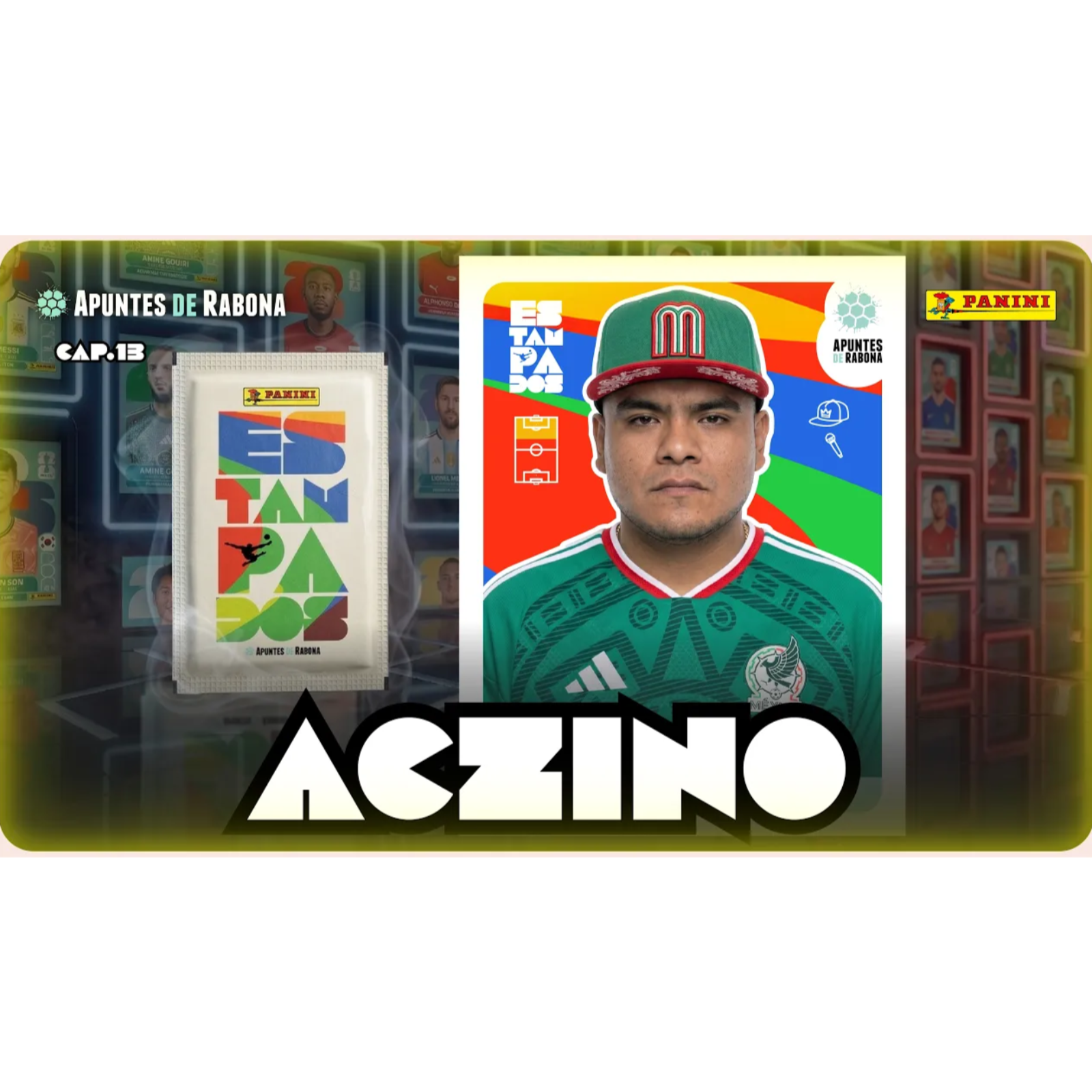 ESTAMPADOS con ACZINO |  Cruz Azul, Freestyle, historias en NEZA y mucho más