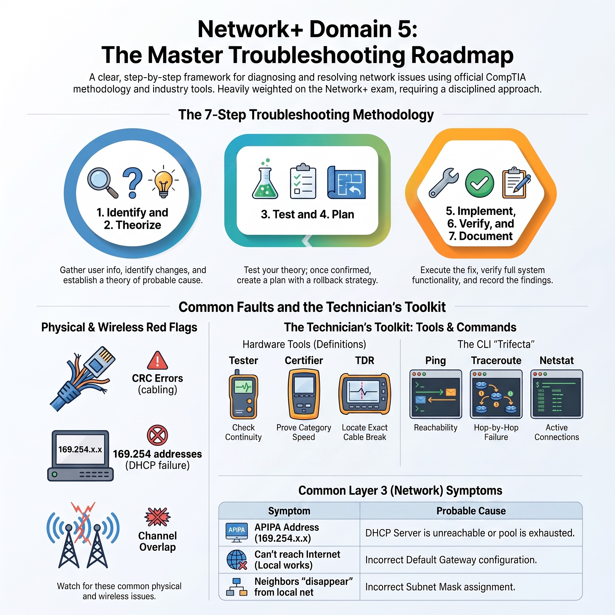 Network+ Domain 05 - Network Troubleshooting episode artwork