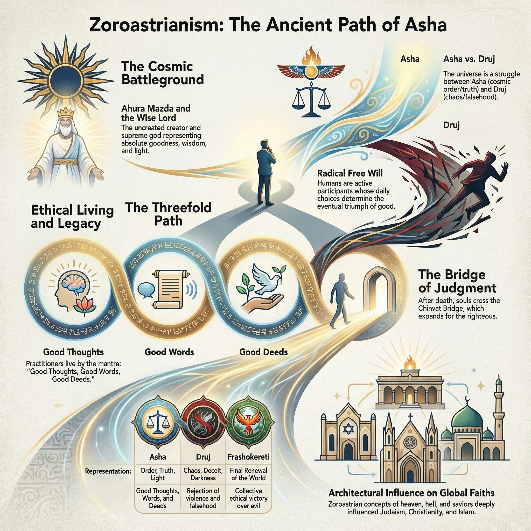 How Zoroaster (Zarathustra) Shaped Heaven & Hell