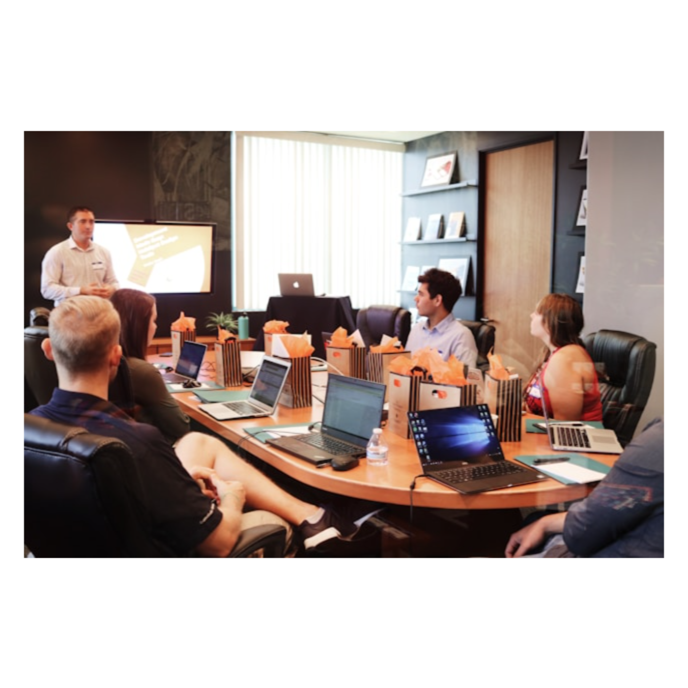 Evaluating network security and efficiency for businesses