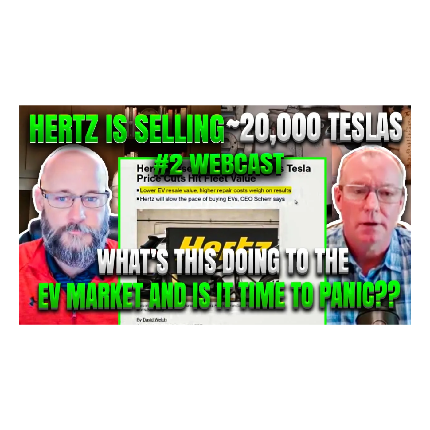 Hertz is selling ~20,000 Teslas - is it time to panic?! - EV Bids Podcast Episode 4 Hertz is selling ~20,000 Teslas - is it time to panic?! - EV Bids Podcast Episode 4