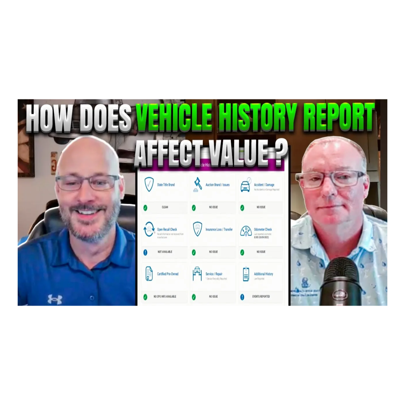 What is a Vehicle History Report and How Does it Affect Value - EV Bids Podcast Episode 3 What is a Vehicle History Report and How Does it Affect Value - EV Bids Podcast Episode 3