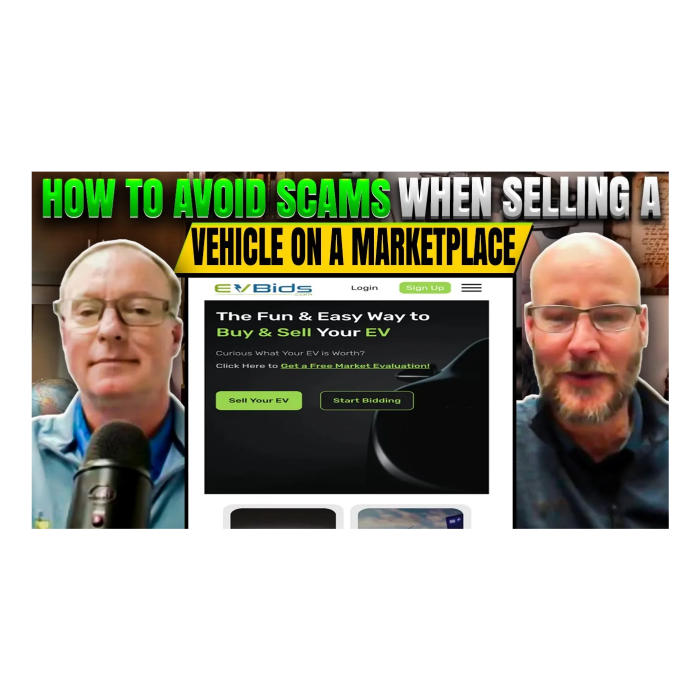 How to Avoid Scams on Marketplaces When Selling a Vehicle - EV Bids Podcast Episode 6 How to Avoid Scams on Marketplaces When Selling a Vehicle - EV Bids Podcast Episode 6