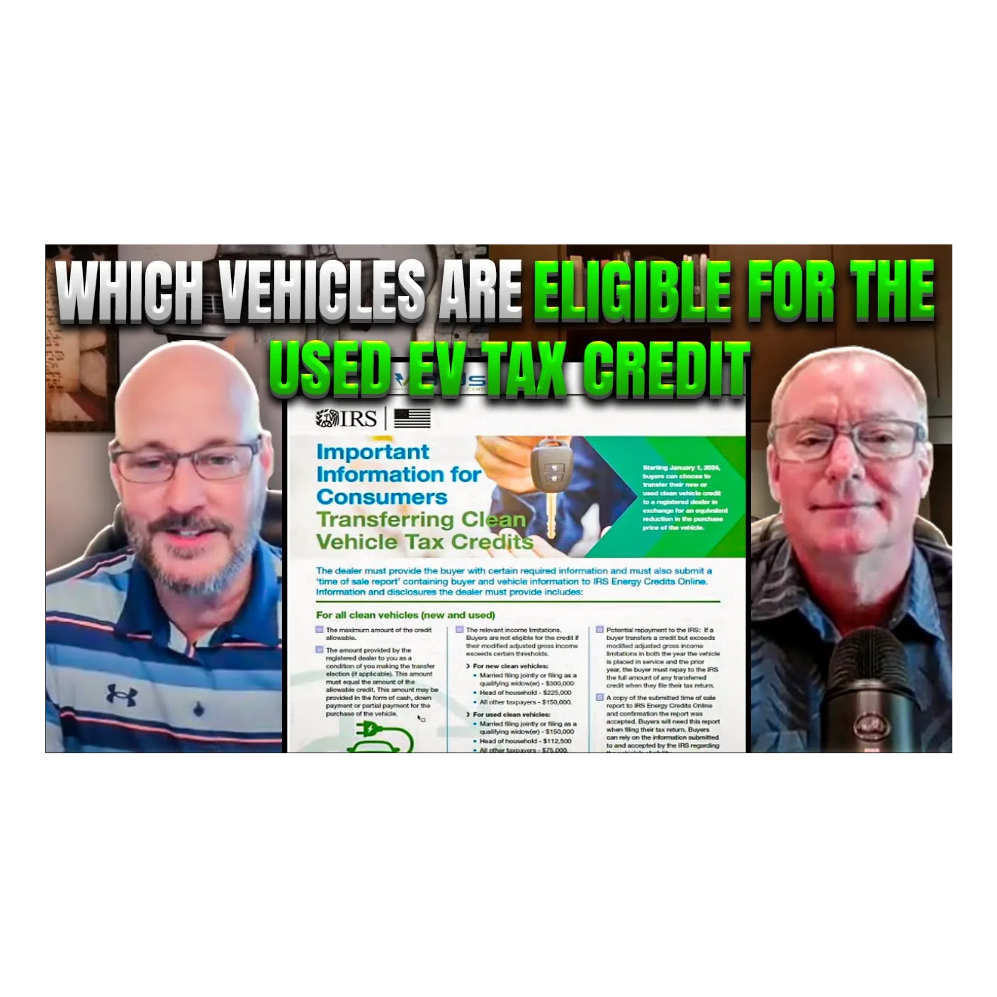 Which Vehicles Are Eligible for the Used EV Tax Credit -EV Bids Podcast Episode 5