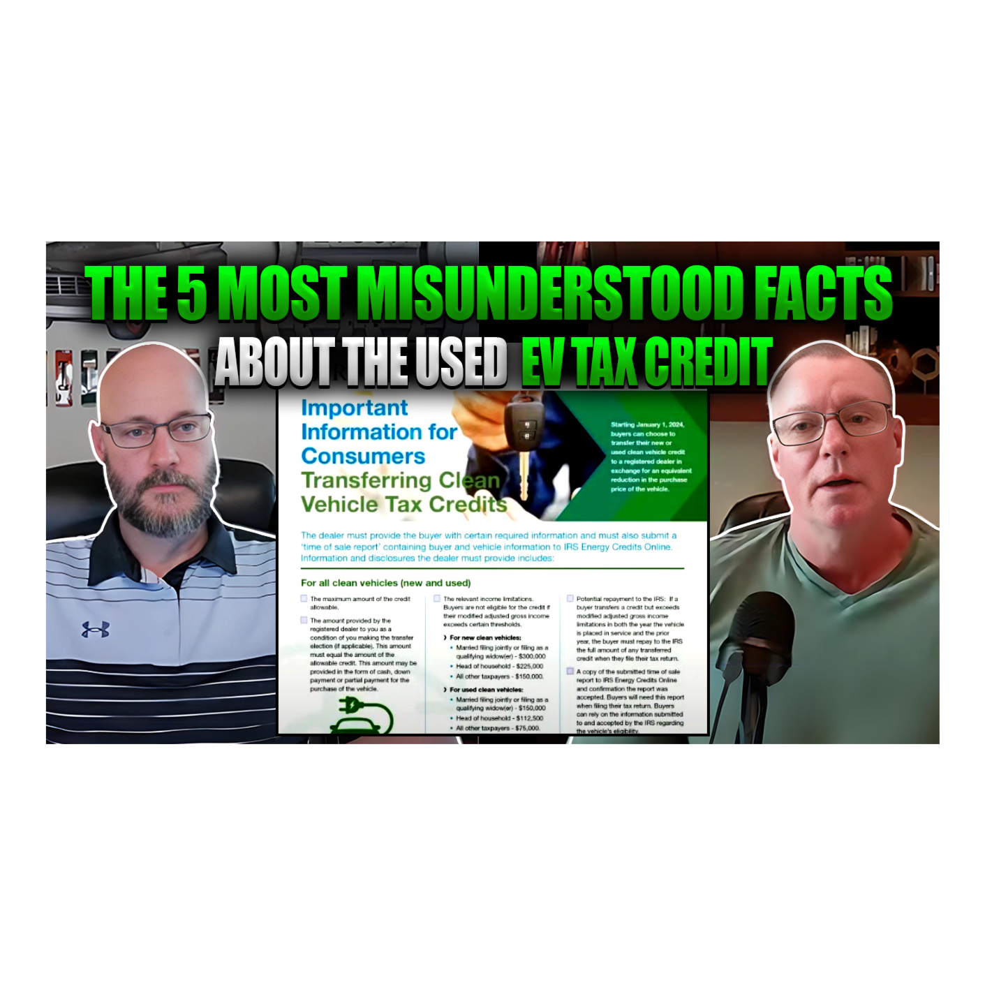 The 5 Most Misunderstood Facts About the Used EV Tax Credit - EV Bids Podcast Episode 7