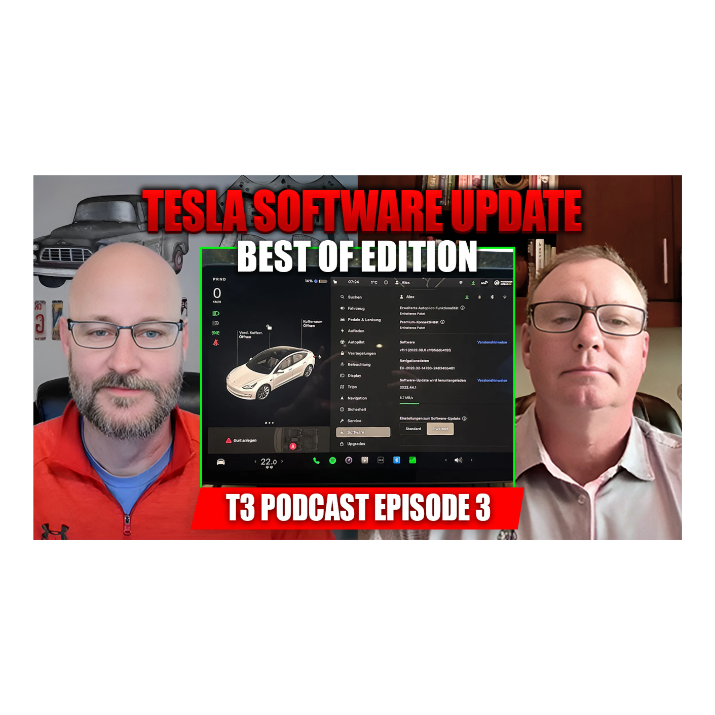 Tesla Software Update - Best Of Edition - T3 Podcast Episode 3