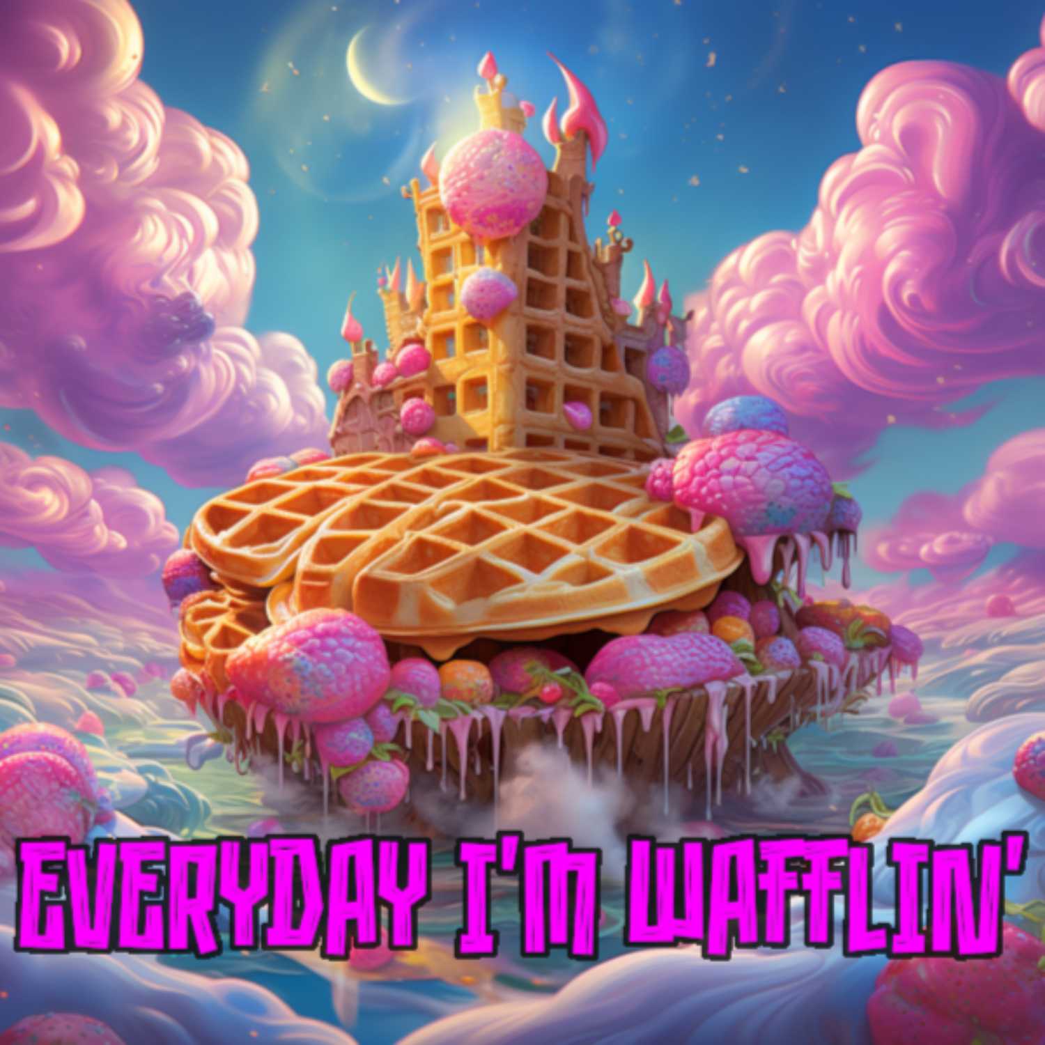 Everyday I'm Wafflin' podcast artwork
