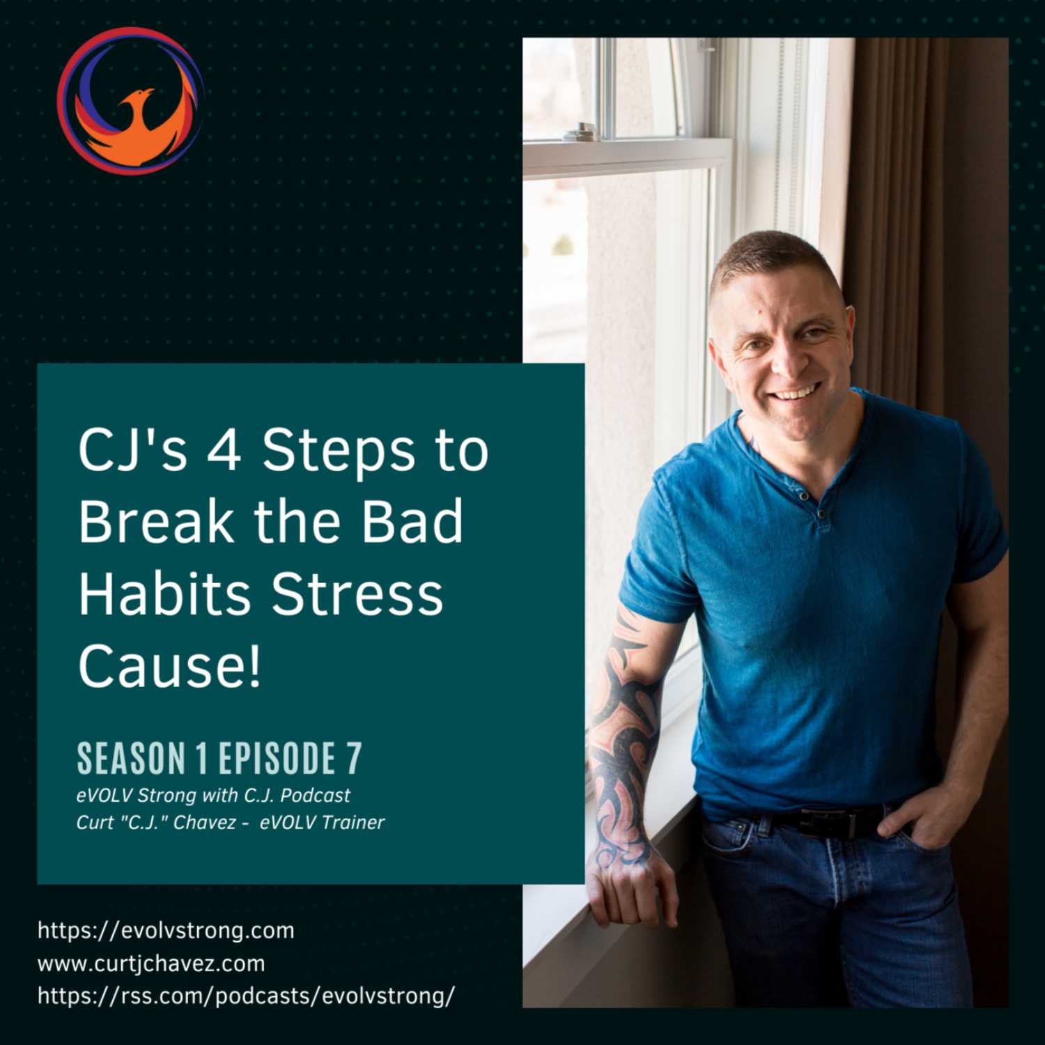 CJ's 4 Steps to Break the Bad Habits Stress Cause! 