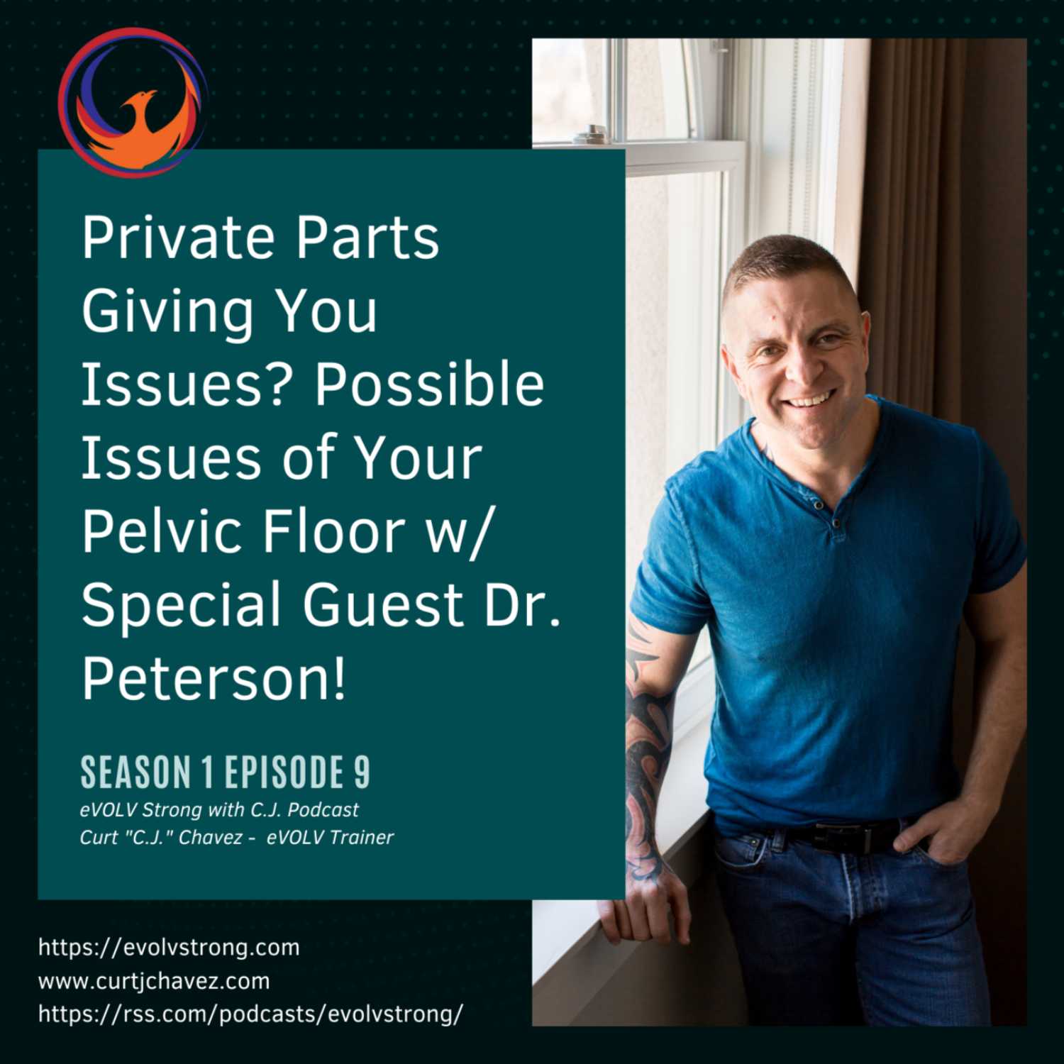 Private Parts Giving You Issues? Possible Issues of Your Pelvic Floor w/ Special Guest Dr. Peterson