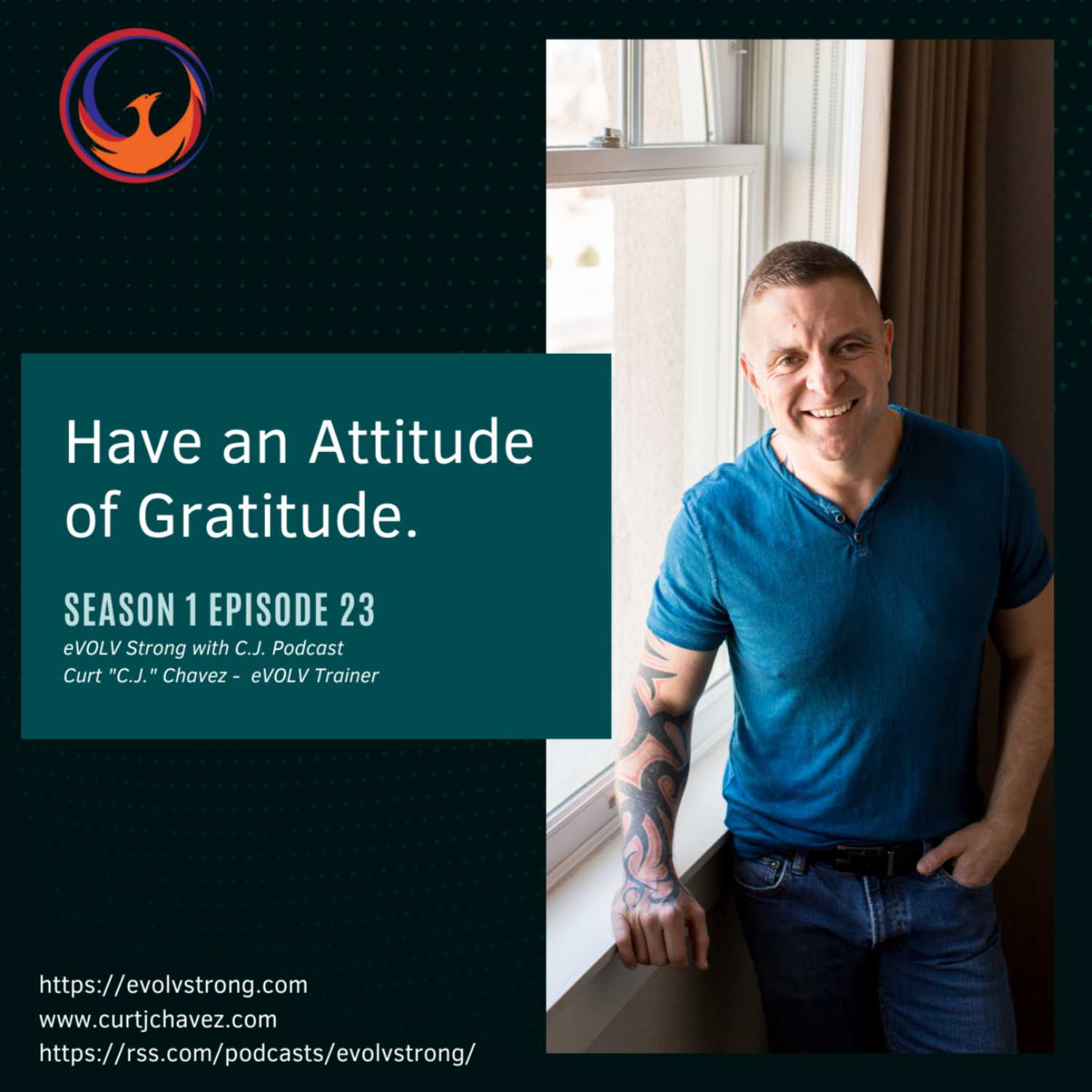 Have an Attitude of Gratitude. 