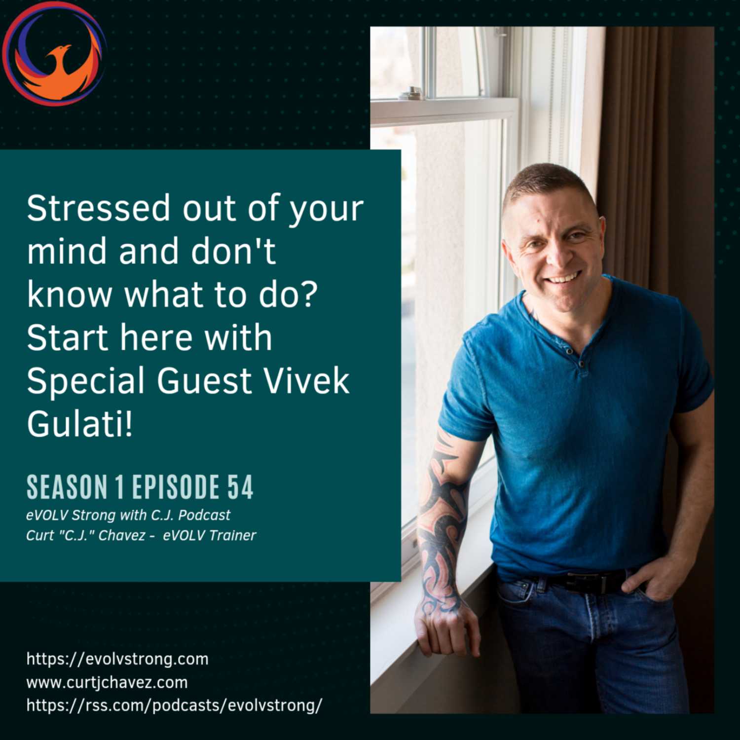 Stressed out of your mind and don't know what to do? Start here with Special Guest Vivek Gulati!