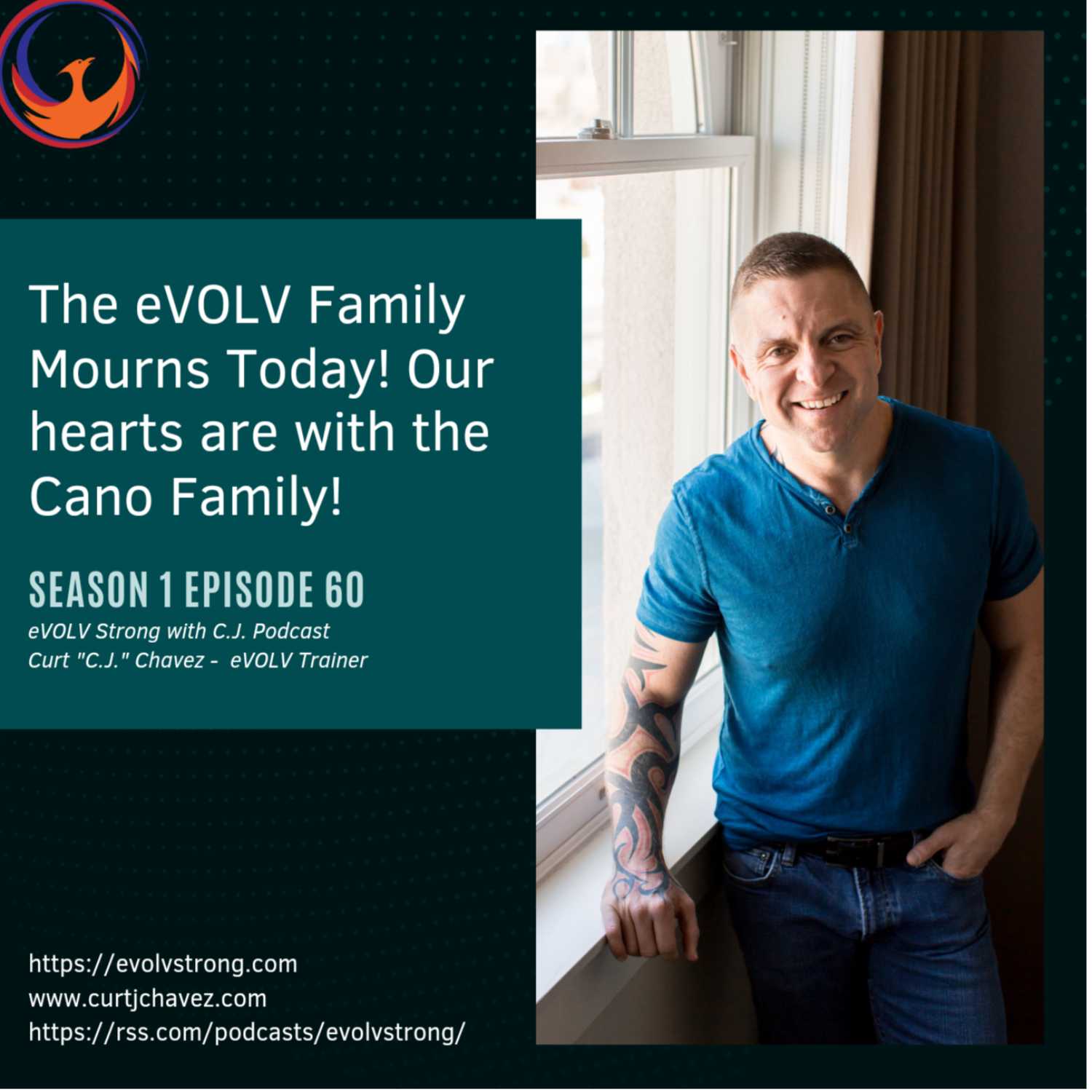 The eVOLV Family Mourns Today! Our hearts are with the Cano Family!