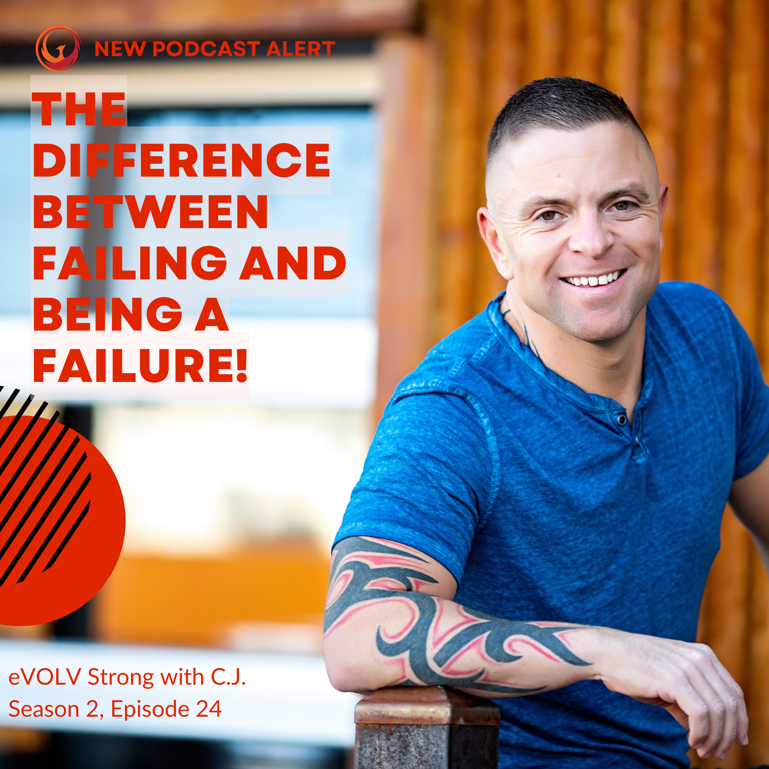 The difference between failing and being a failure!