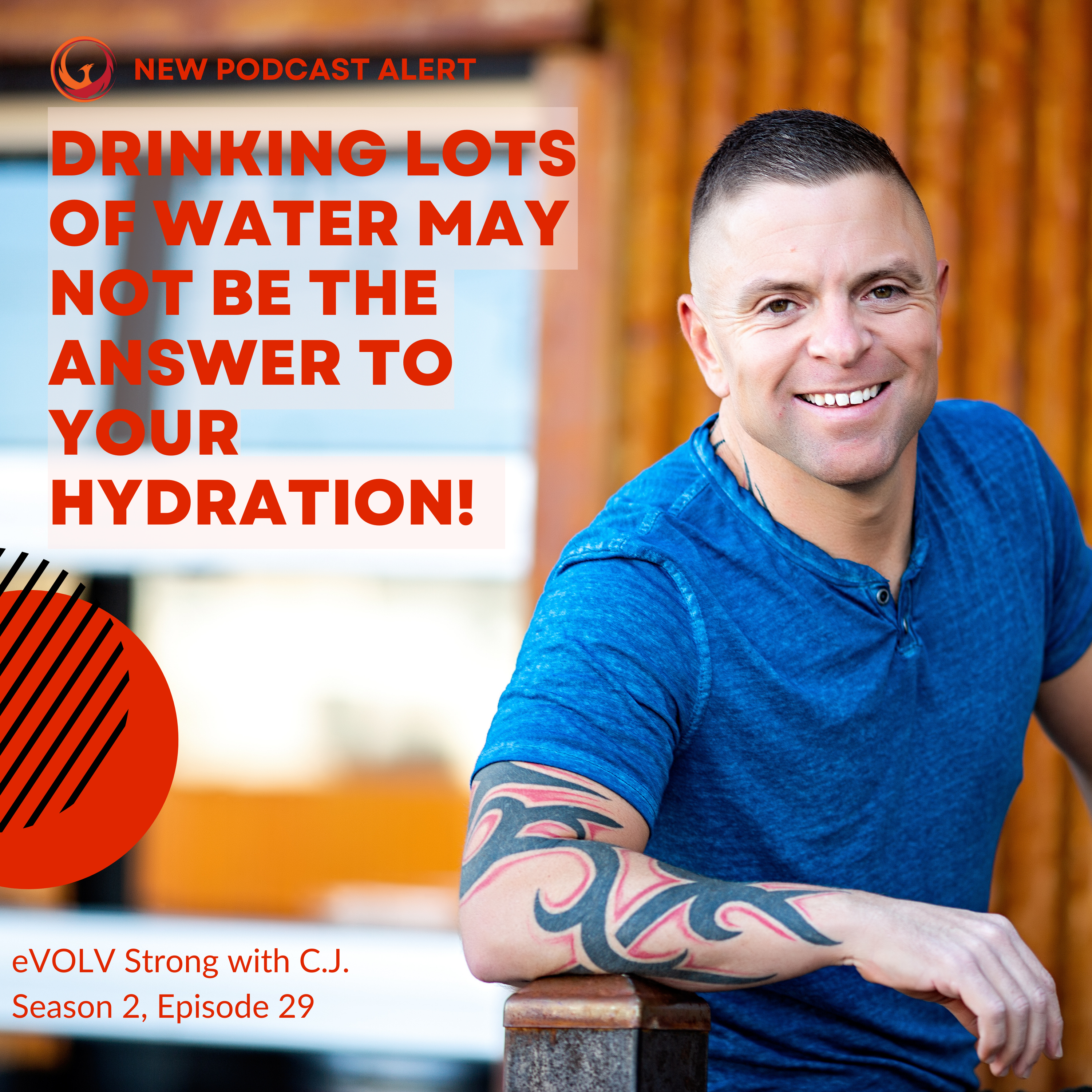 Drinking lots of water may not the answer to your hydration!