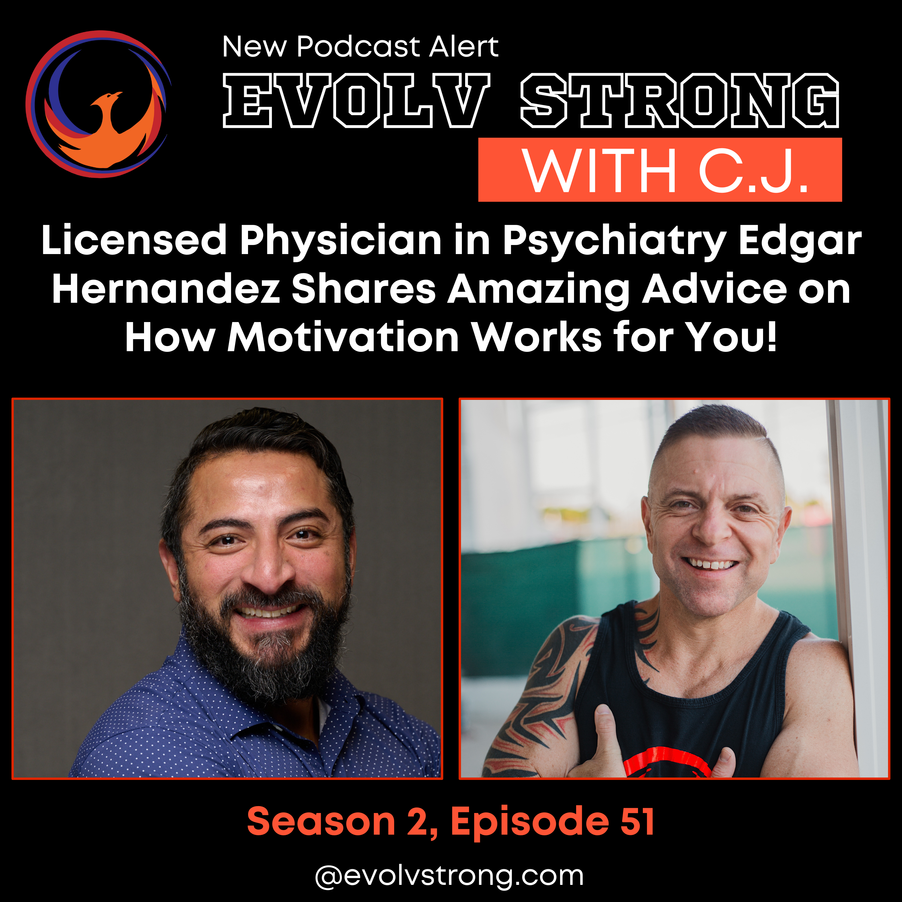 Licensed Dr. of Psychology Edgar Hernandez Shares Amazing Advice on How Motivation Works for You!