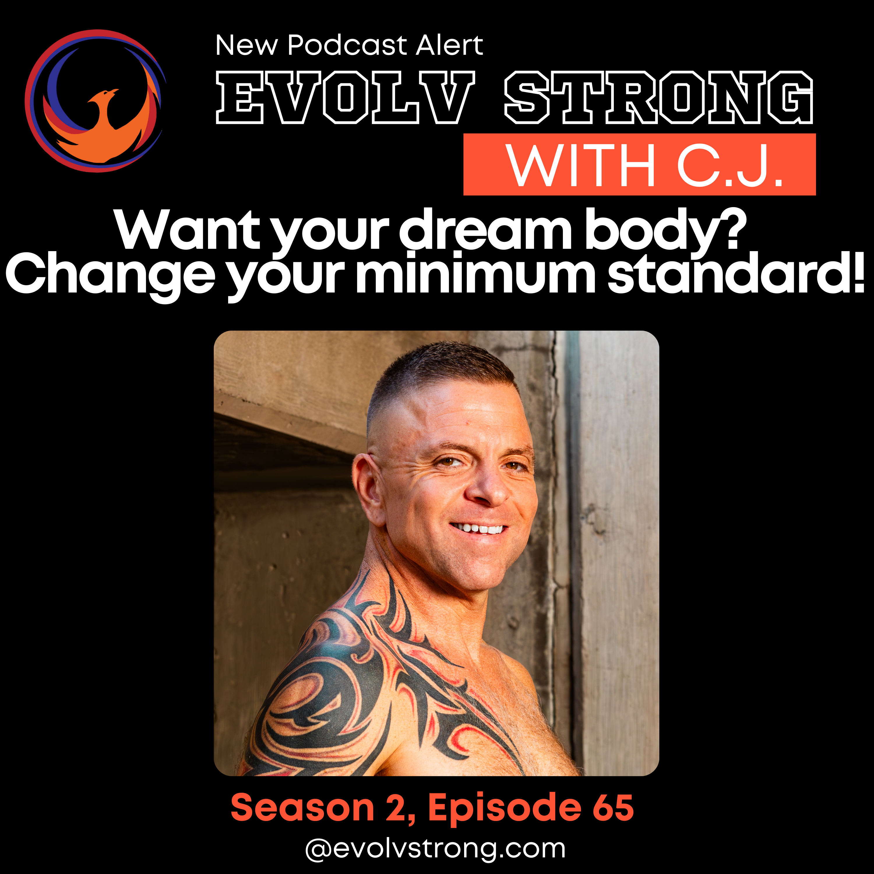 Want your dream body?  Change your minimum standards!