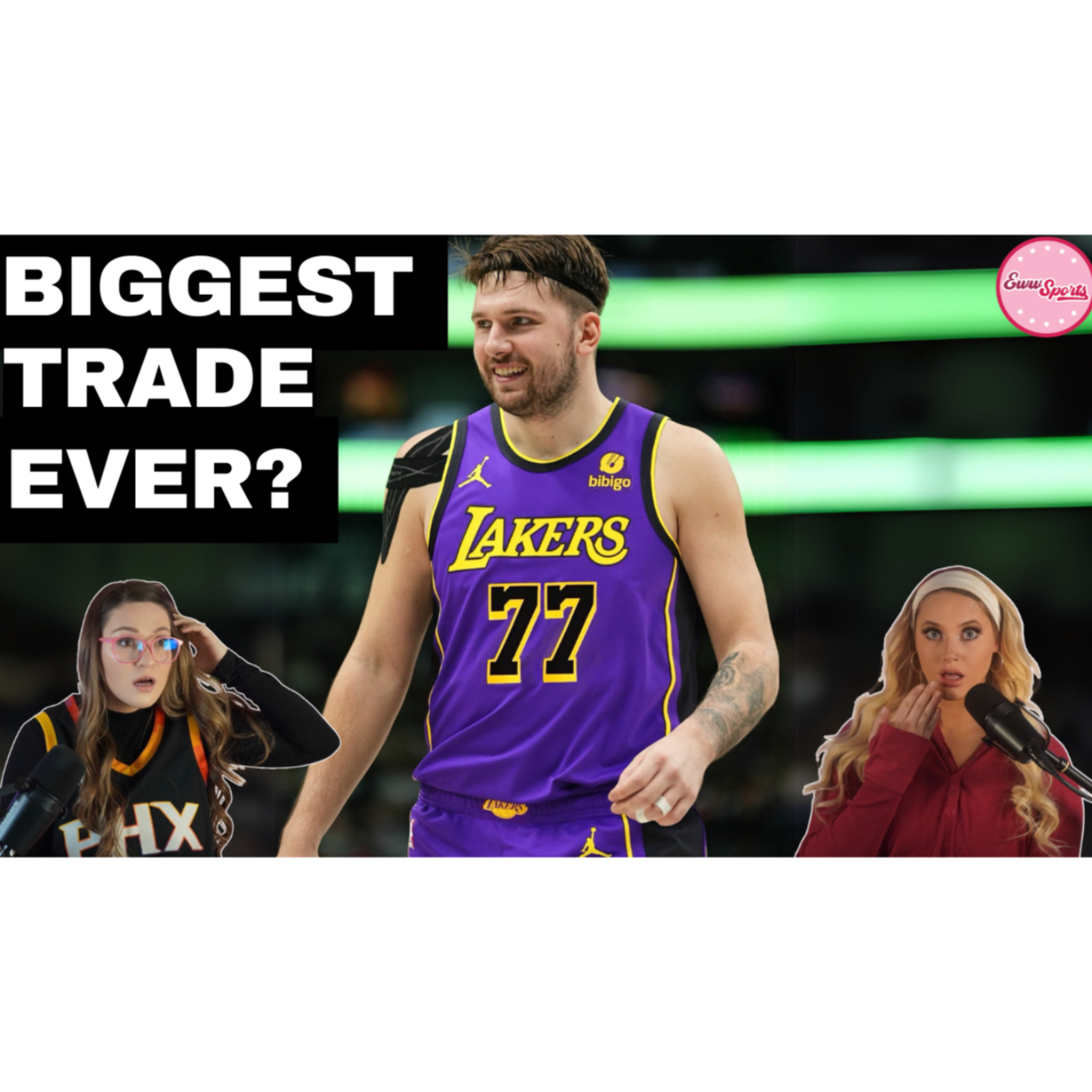Luka Doncic Traded to the Lakers, De'Aaron Fox to the Spurs, & more trade news episode artwork