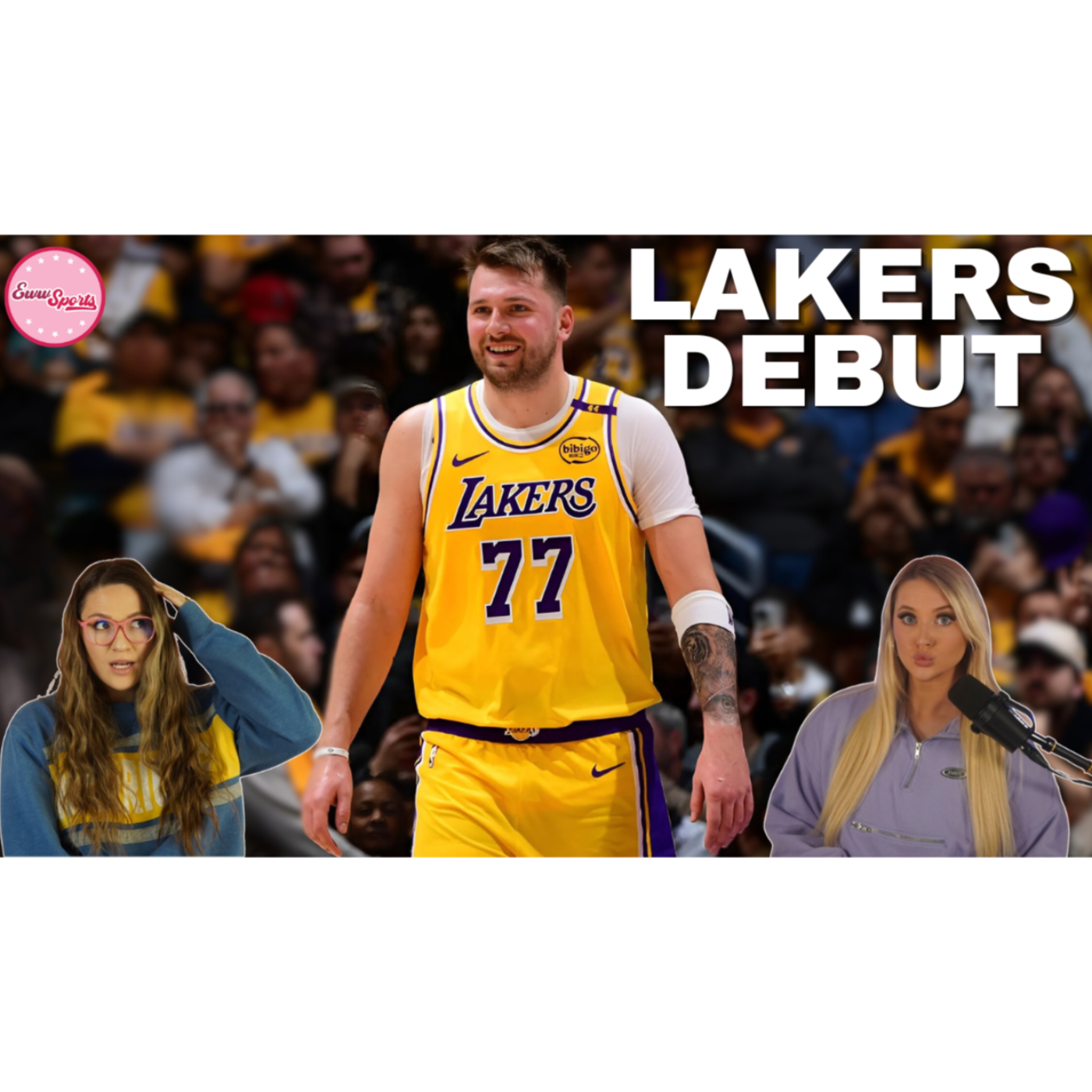 Luka Doncic Makes His Laker Debut, Anthony Davis Out Indefinitely, and Warriors 2-0 with Jimmy episode artwork