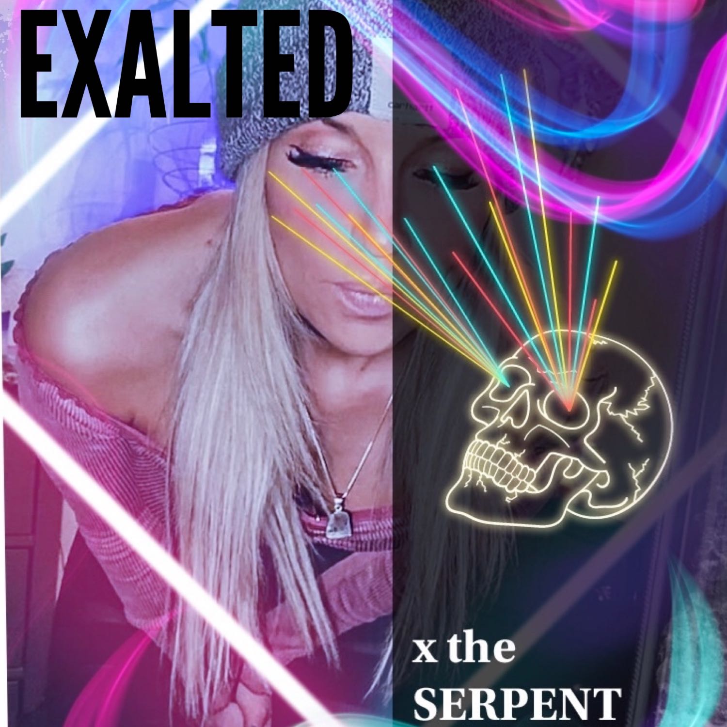 EXALTED x THE SERPENT cover art