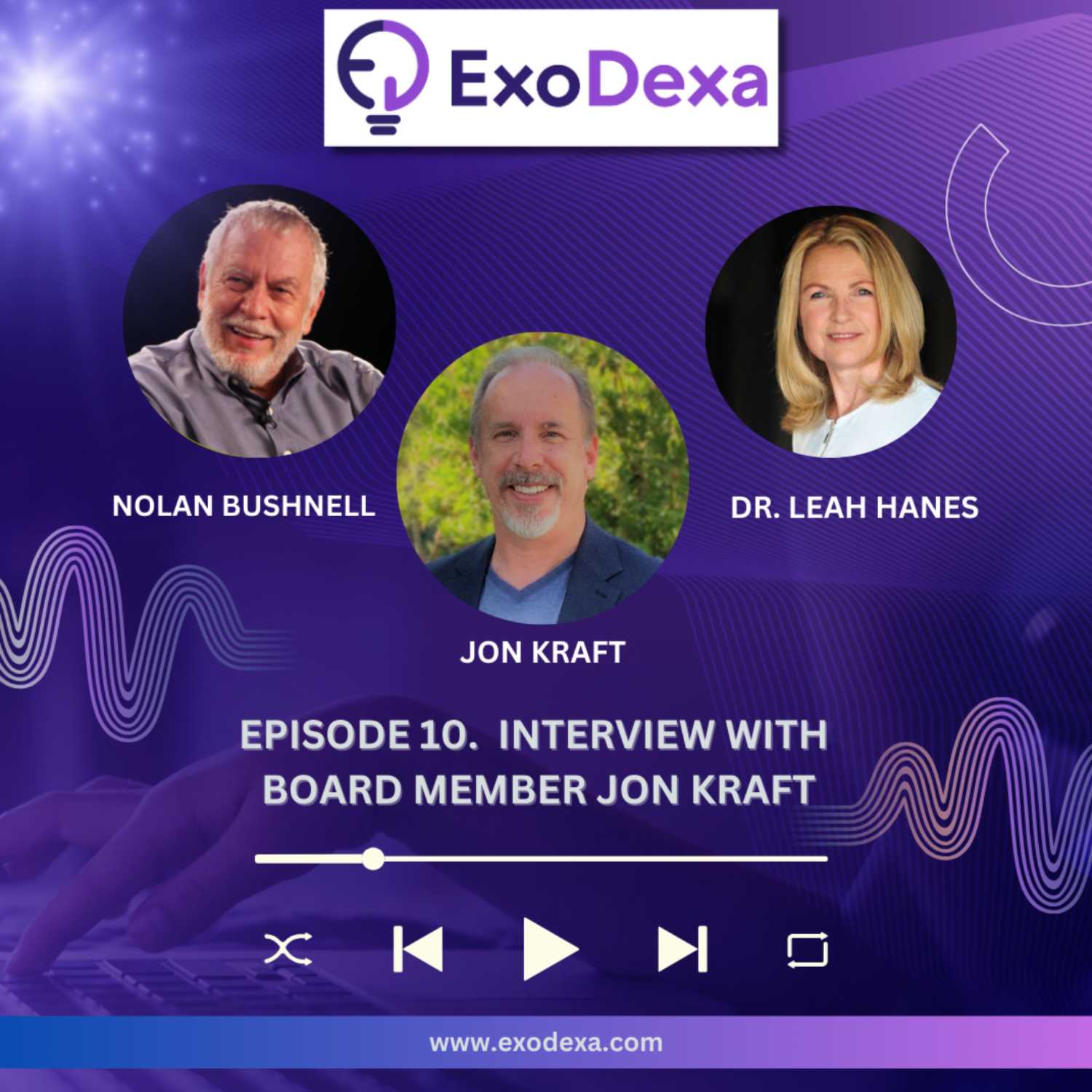 ExoDexa Podcast- Featuring Nolan Bushnell and Dr. Leah Hanes