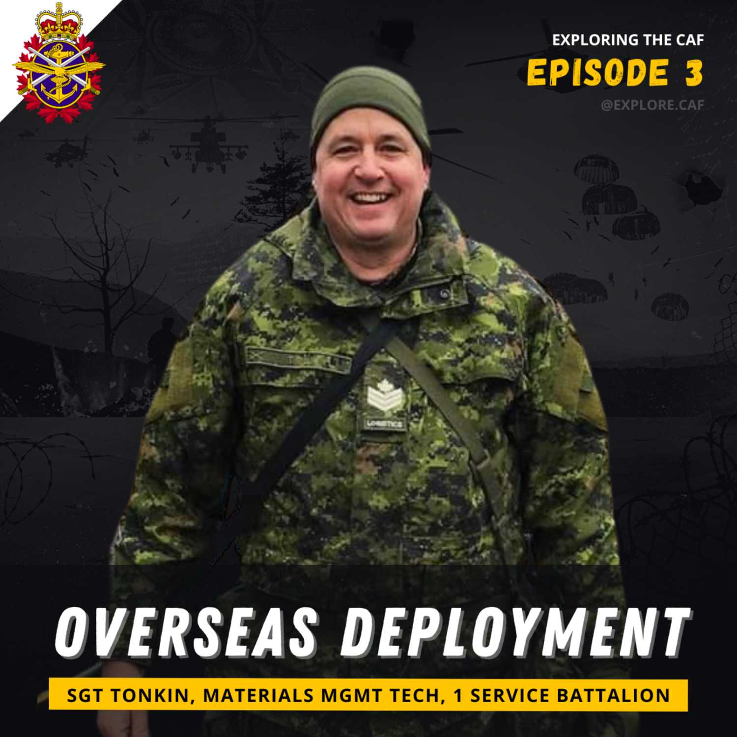 Overseas DEPLOYMENT in the CAF with Sgt Tonkin