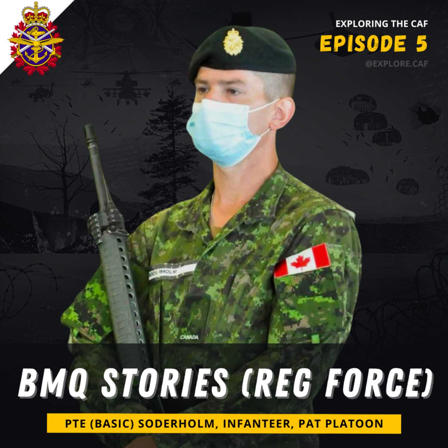 Stories from BASIC MILITARY QUALIFICATION (Regular Force) with Pte (Basic) Soderholm