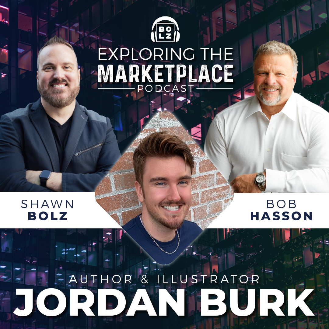 Exploring the Marketplace Author & Illustrator, Jordan Burk  (S:1 - Ep 49)