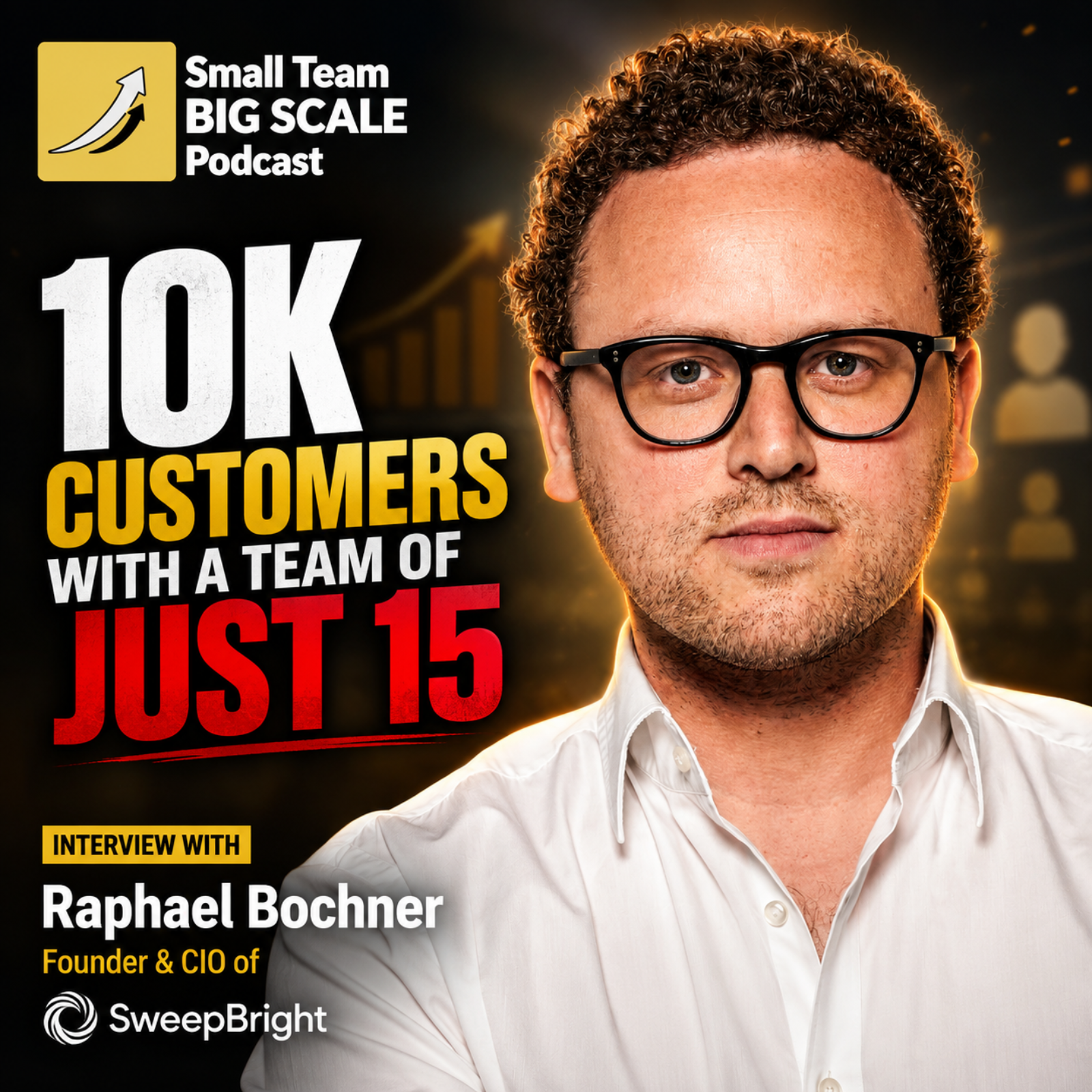 10,000+ Customers With 15 People: Interview with Raphael Bochner, Sweepbright